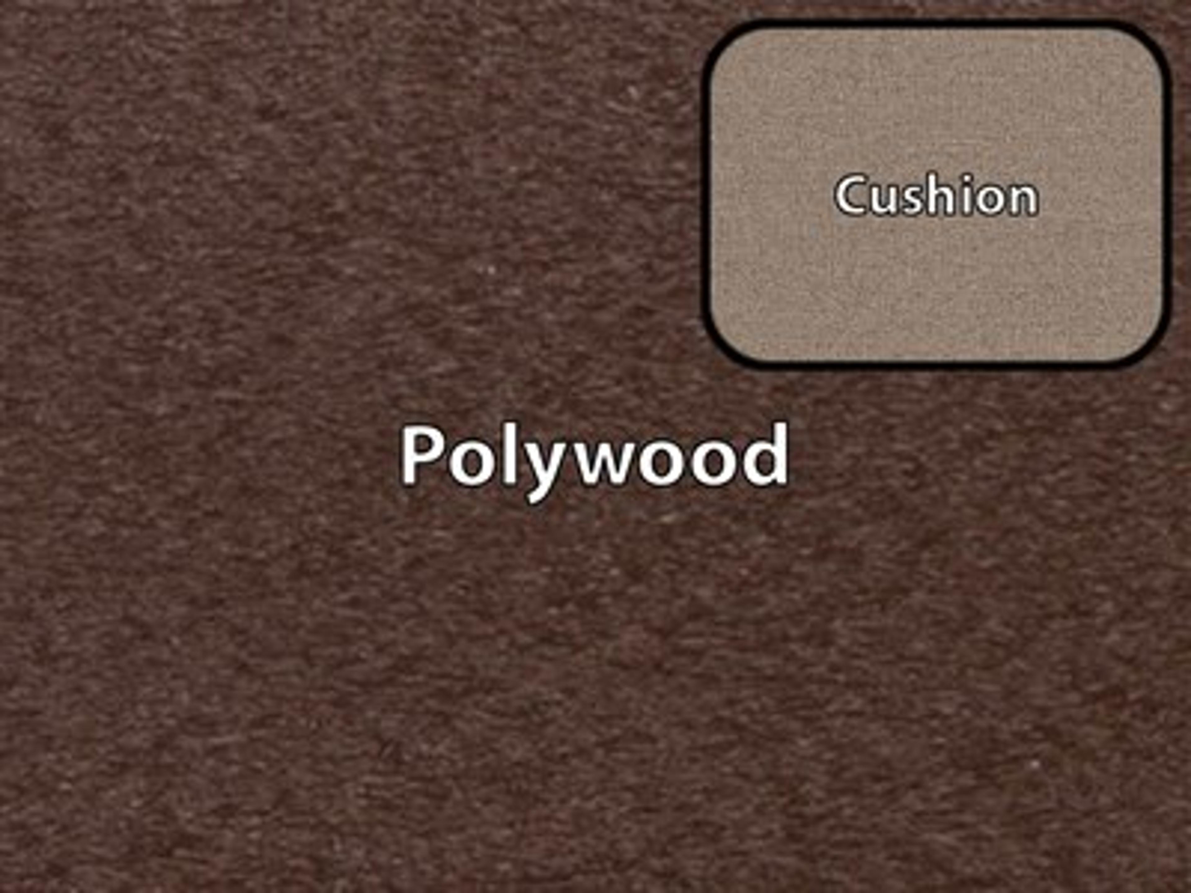 Polywood Finish / Cushion Color: Vintage Lantern MGP / Spiced Burlap Cushion