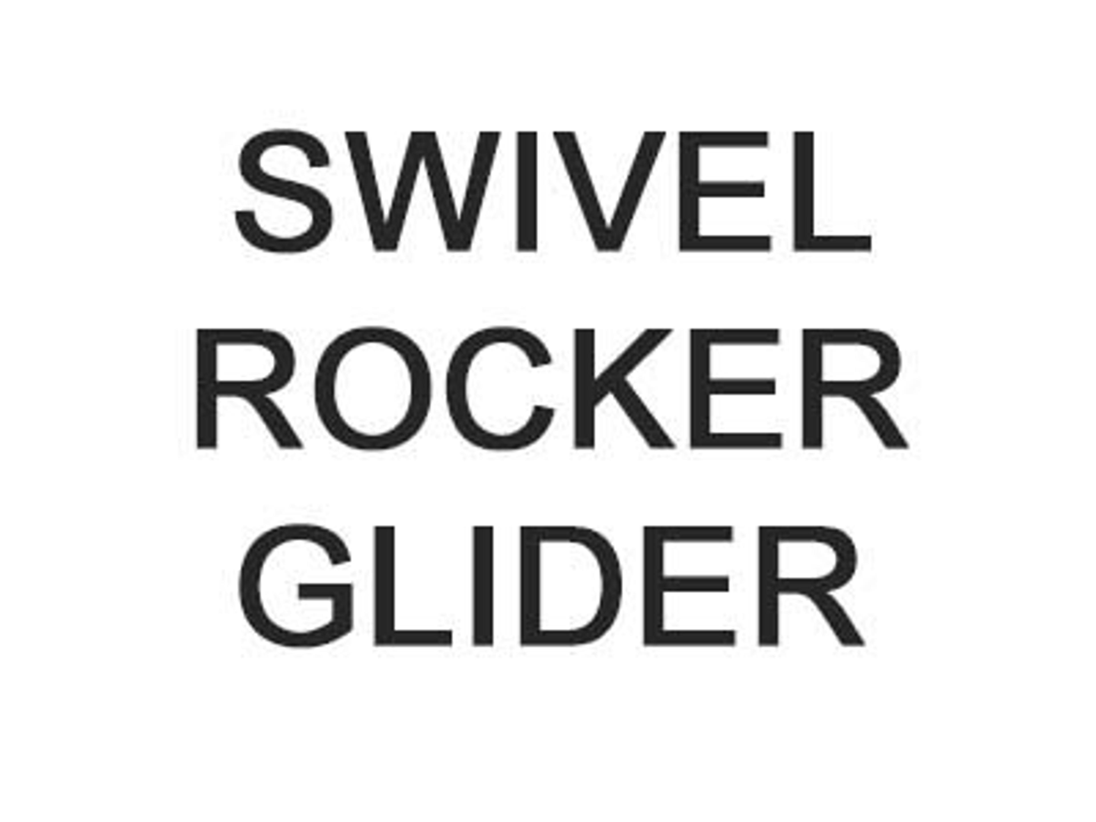 Base Type: Swivel Rocker / Glider