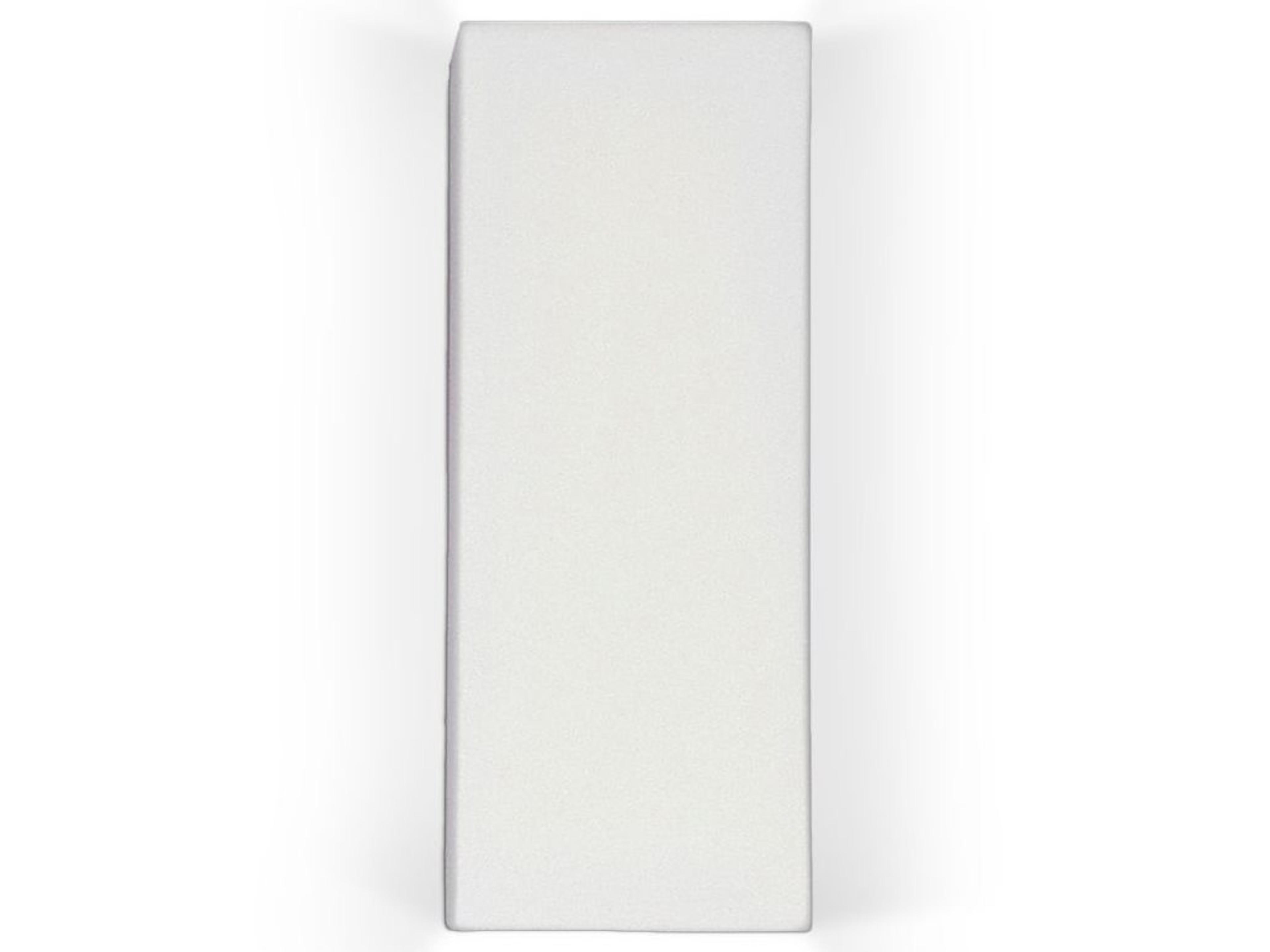 A19 Gran Flores 2-Light White Wall Sconce