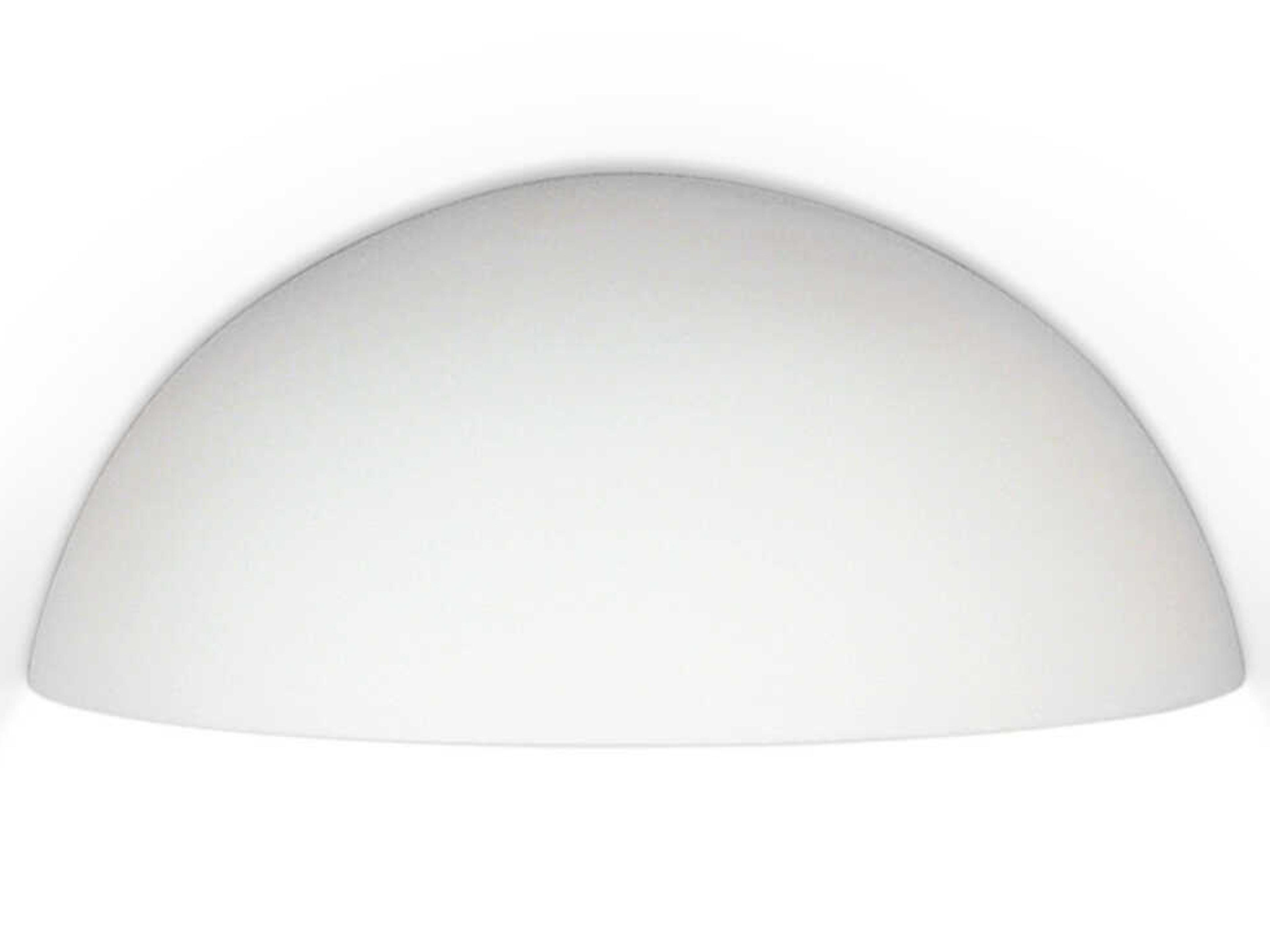 A19 Great Thera 2-Light White Wall Sconce
