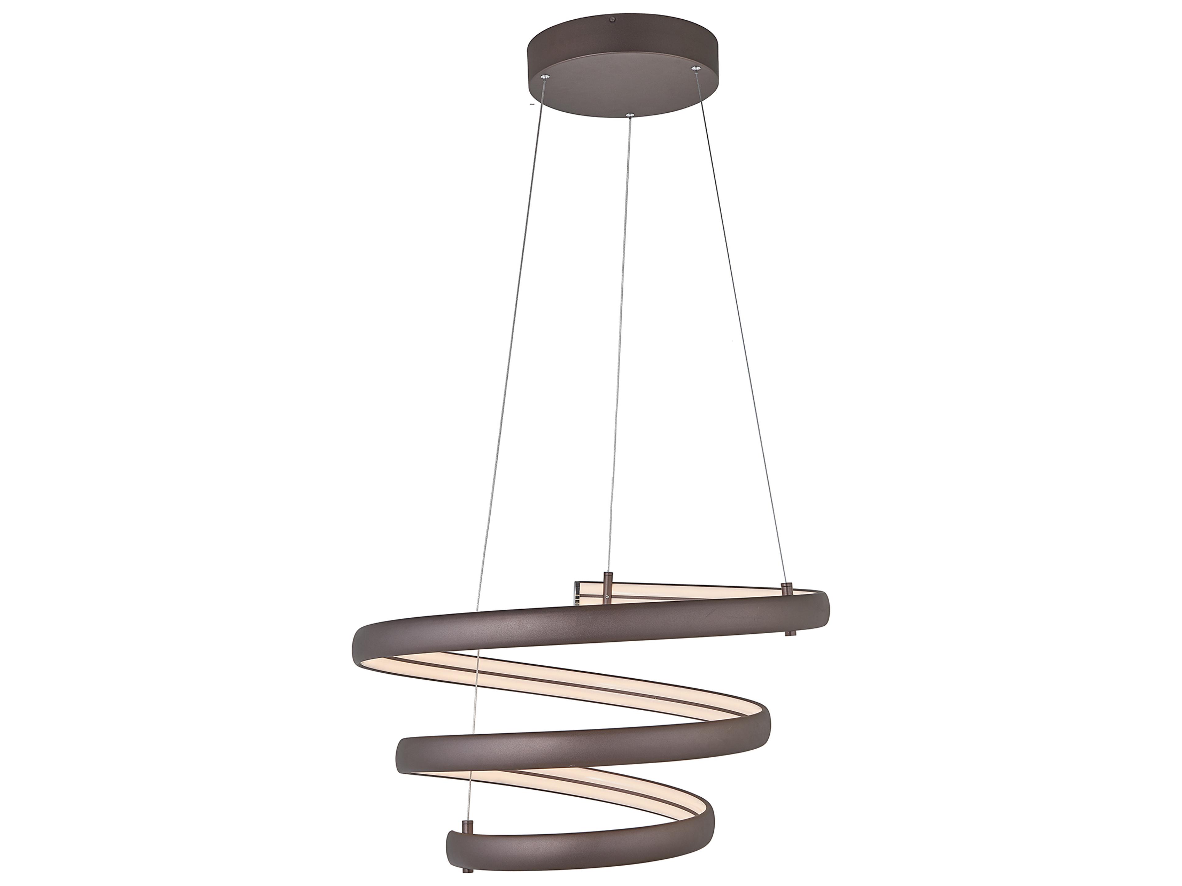 Abra Sling 1-Light Bronze Pendant