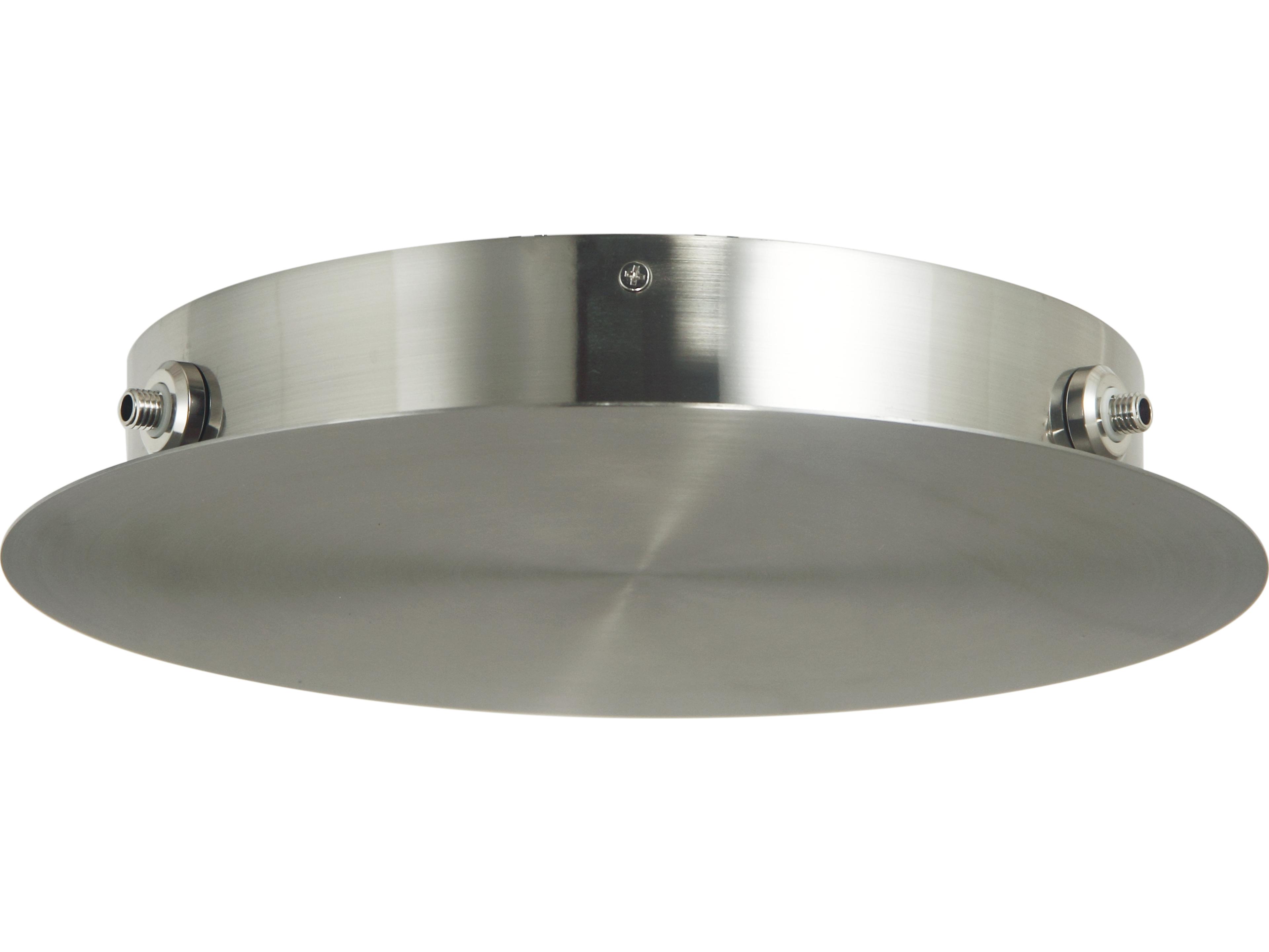 Abra Tri-Port Uni-Jack Brushed Nickel Canopy
