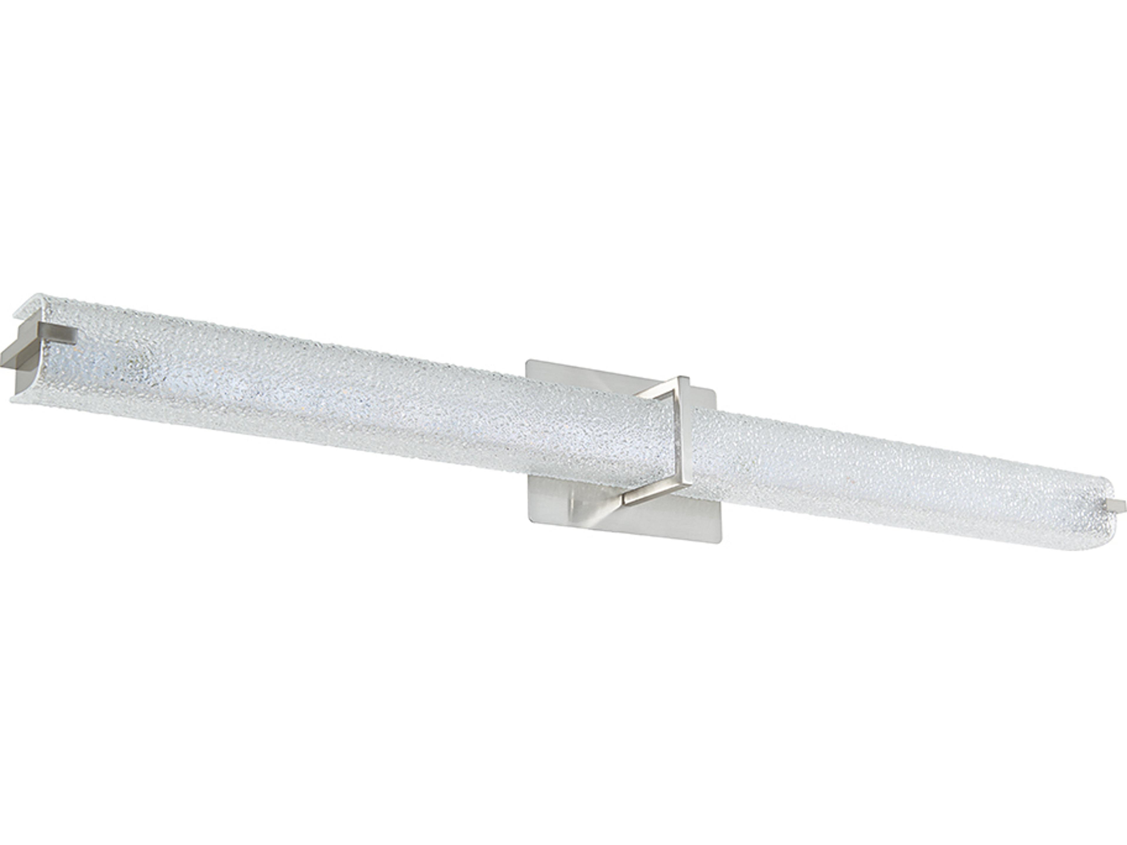 Abra Squire 1-Light Brushed Nickel Vanity Light