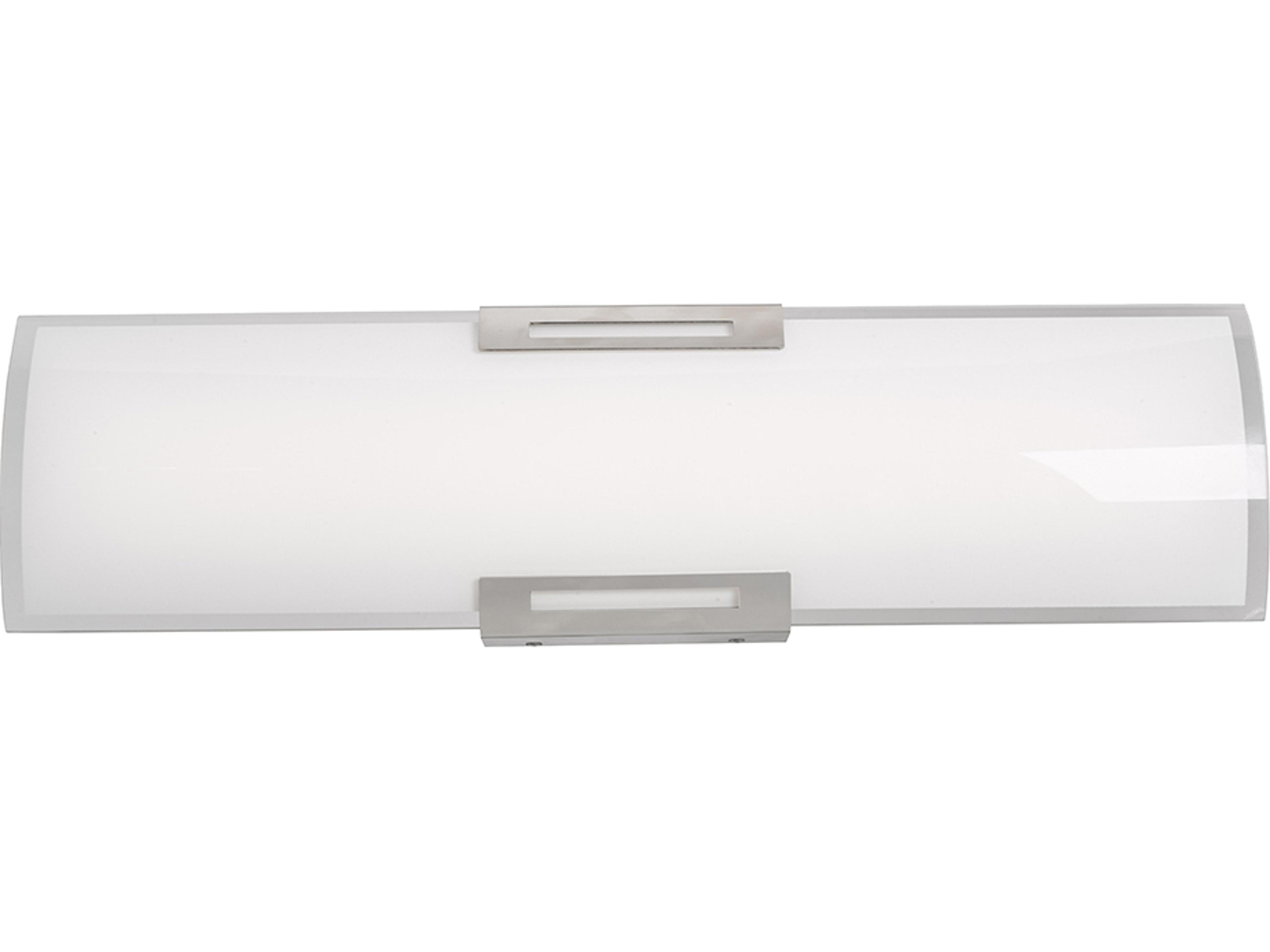 Abra Allure 1-Light Brushed Nickel Vanity Light