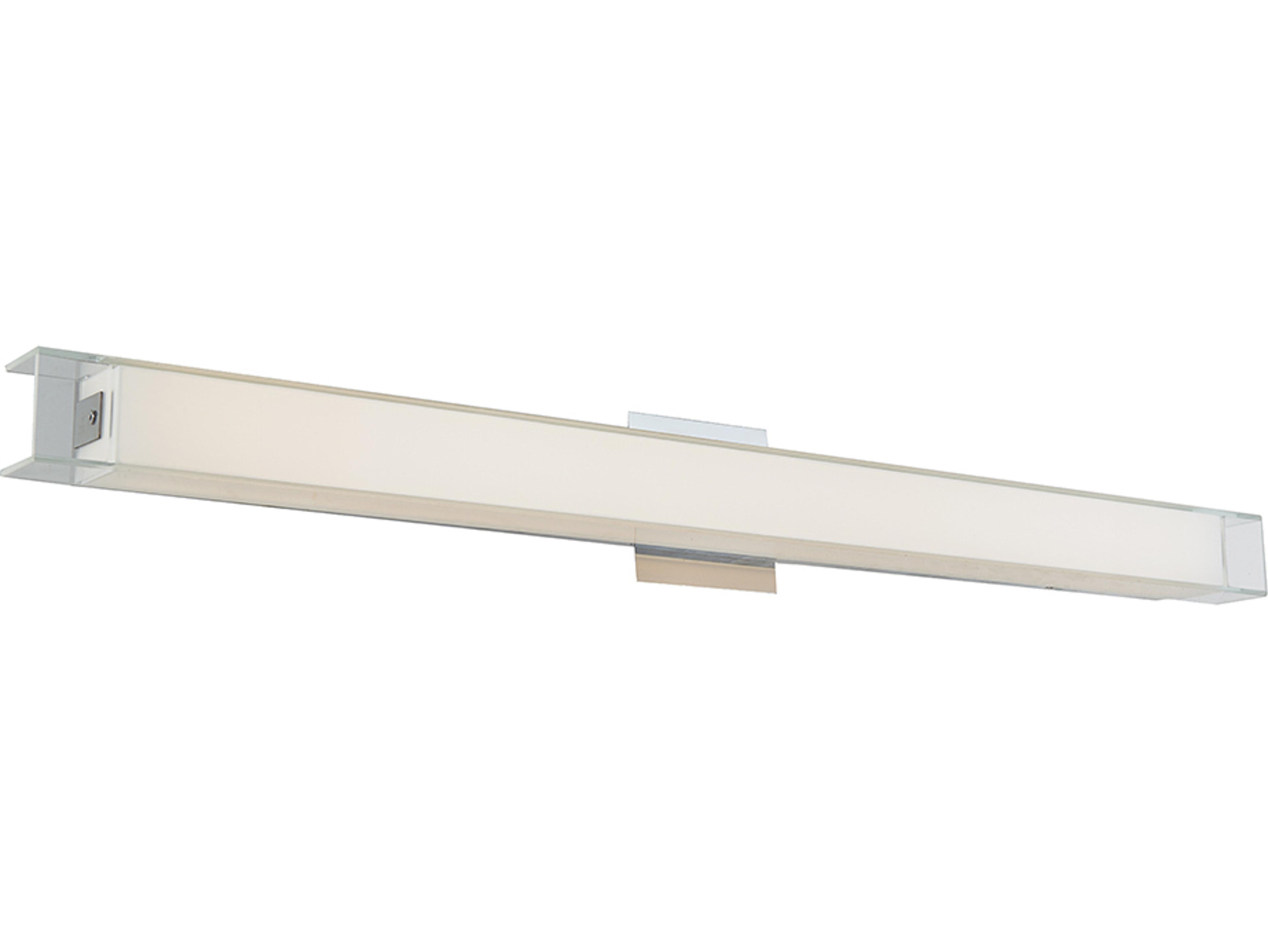 Abra Mist 1-Light Chrome Vanity Light