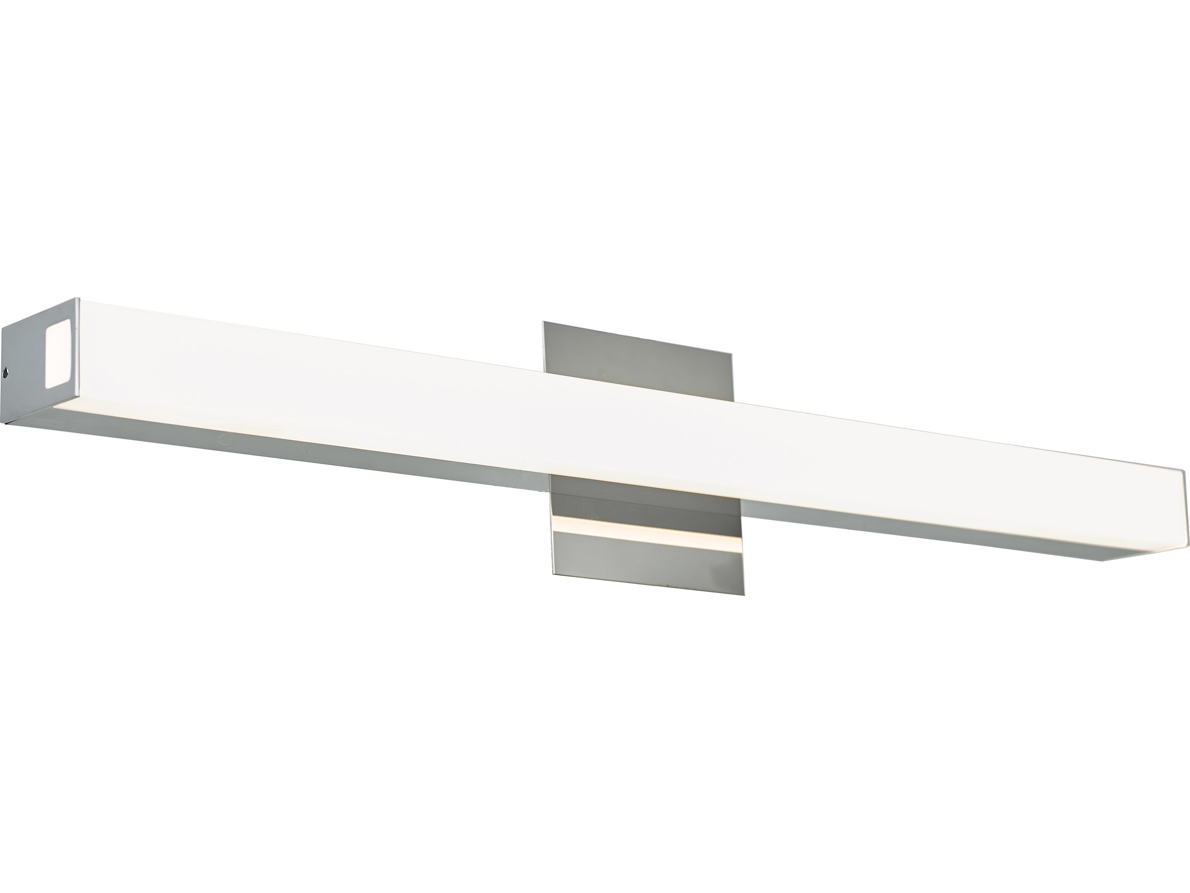 Sabre 1-Light Chrome Vanity Light