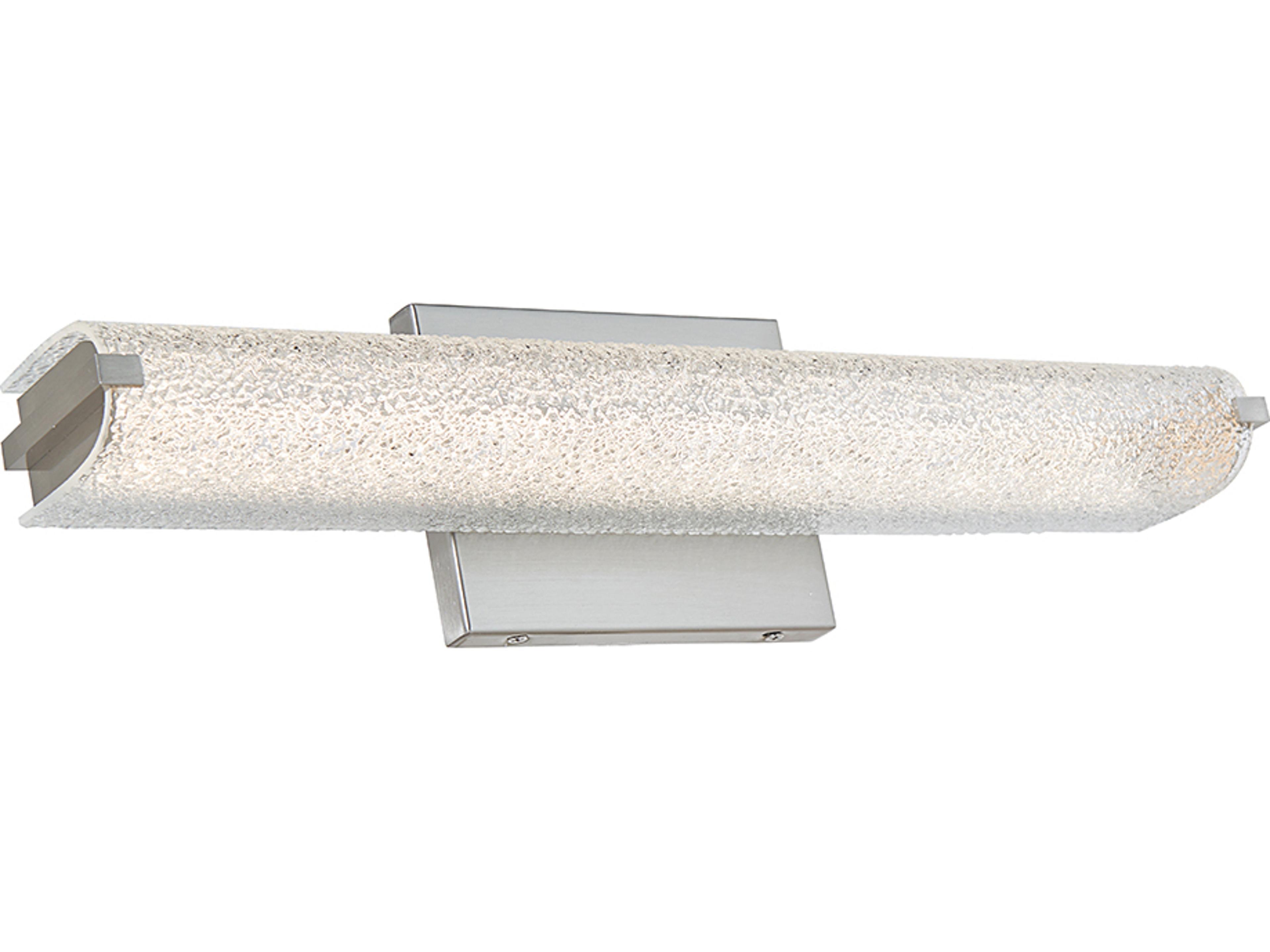 Abra Eco 1-Light Brushed Nickel Vanity Light