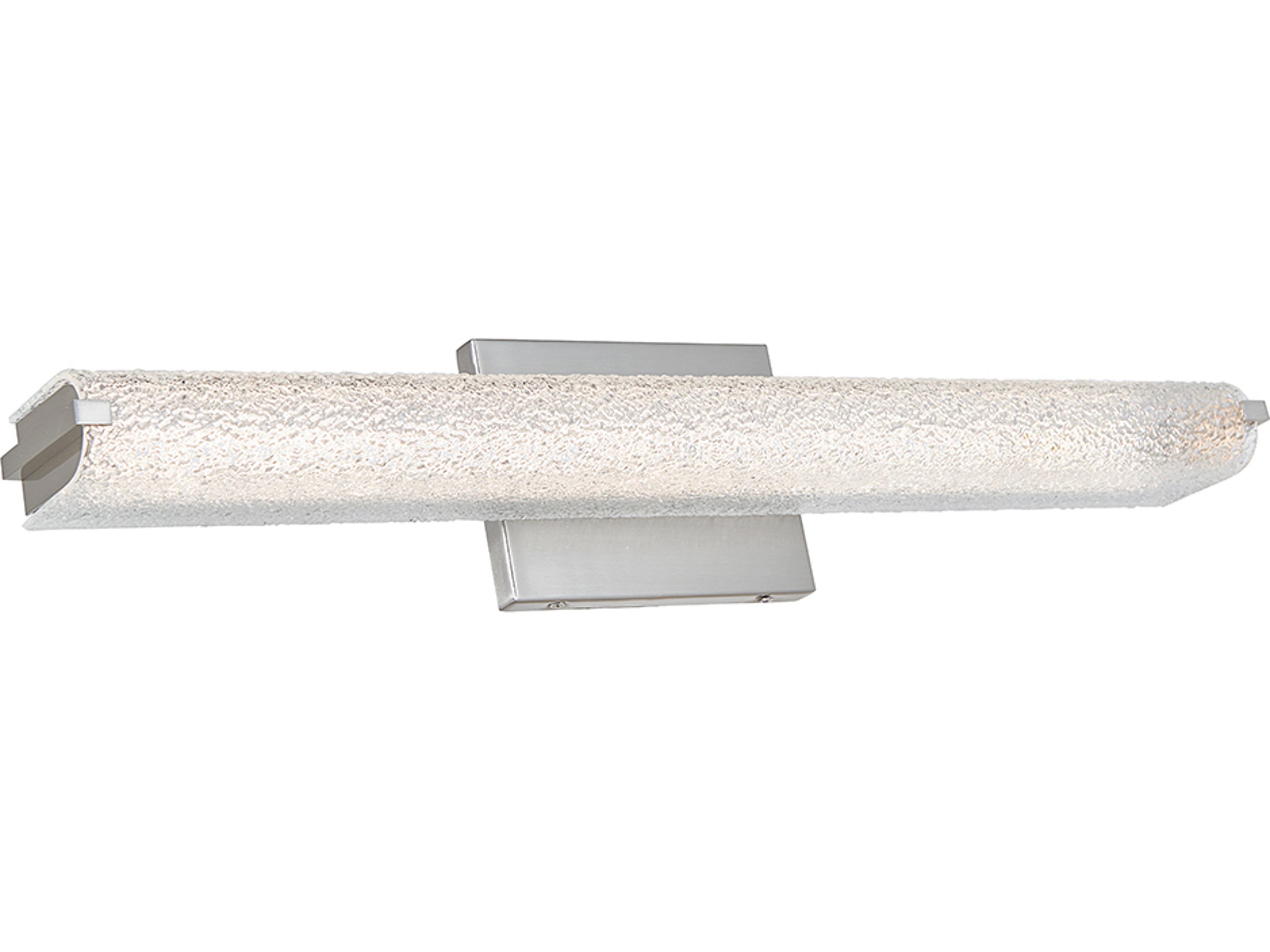 Abra Eco 1-Light Brushed Nickel Vanity Light