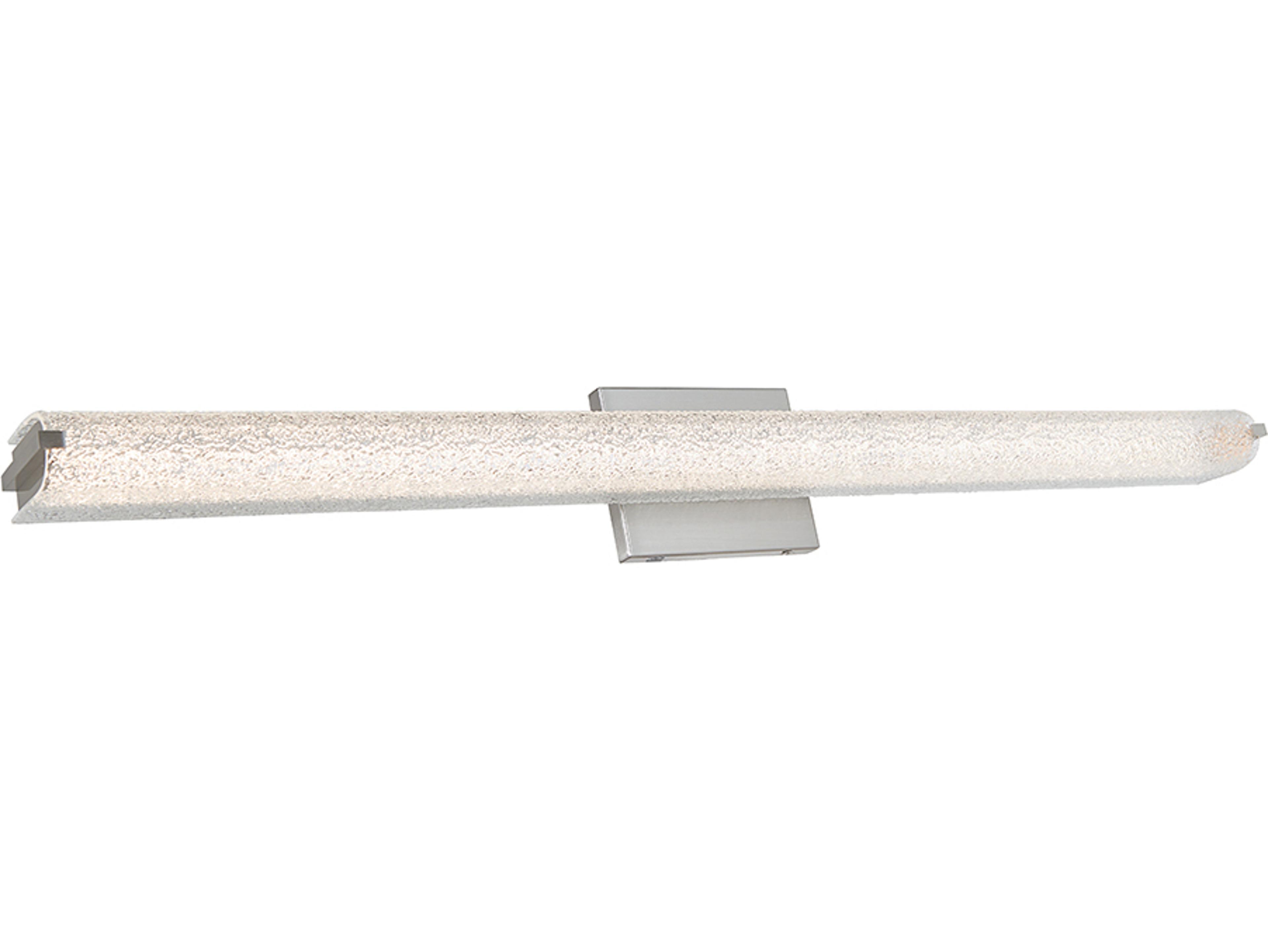 Abra Eco 1-Light Brushed Nickel Vanity Light