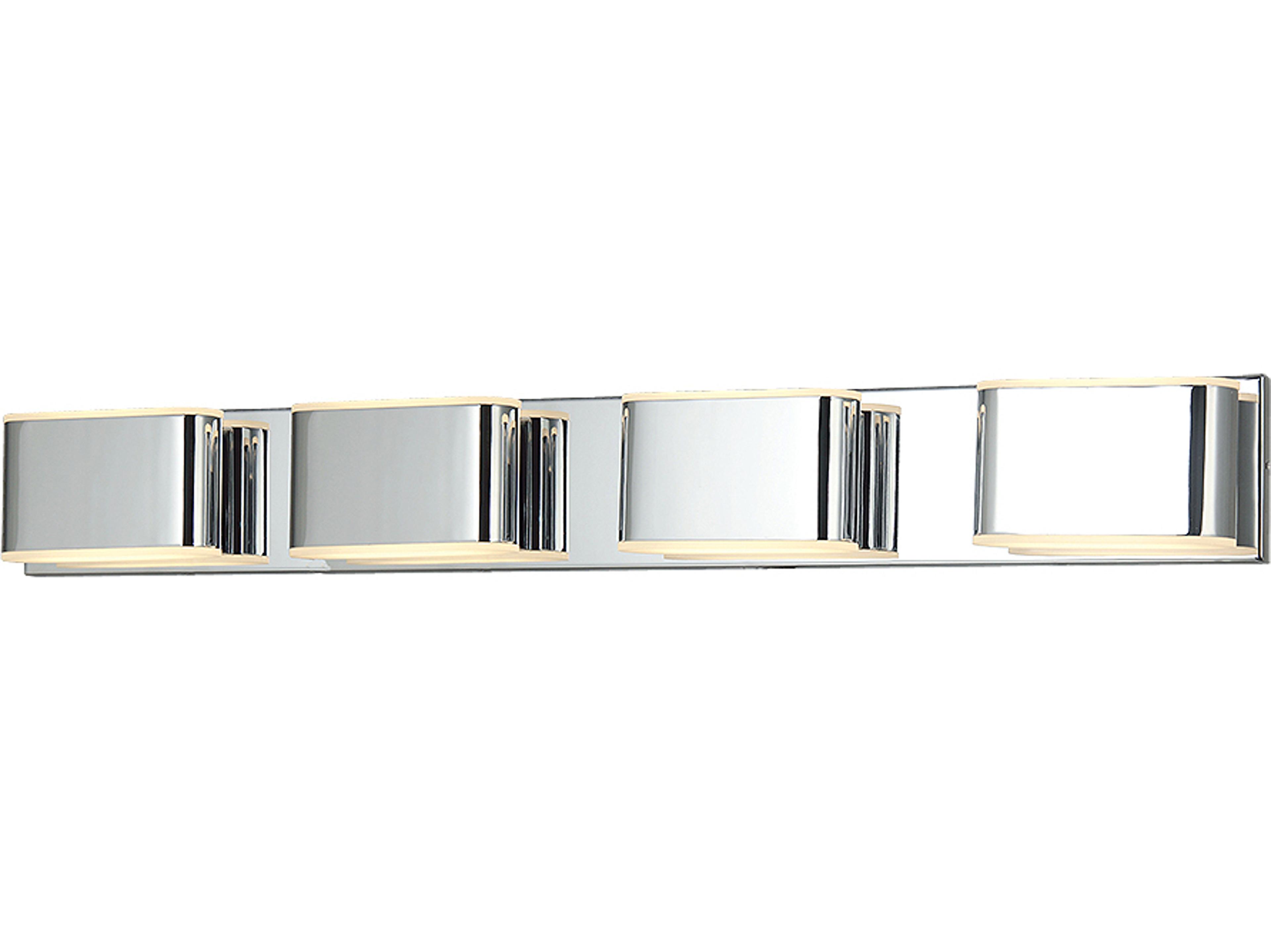 Abra Bianca 8-Light Chrome Vanity Light