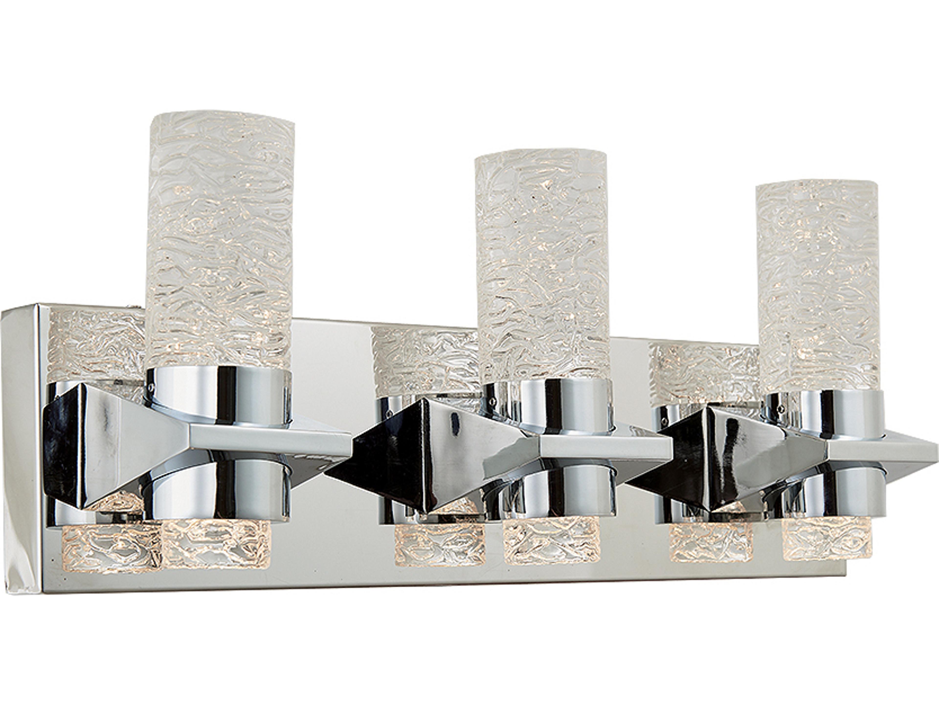 Abra Krypton 6-Light Chrome Vanity Light