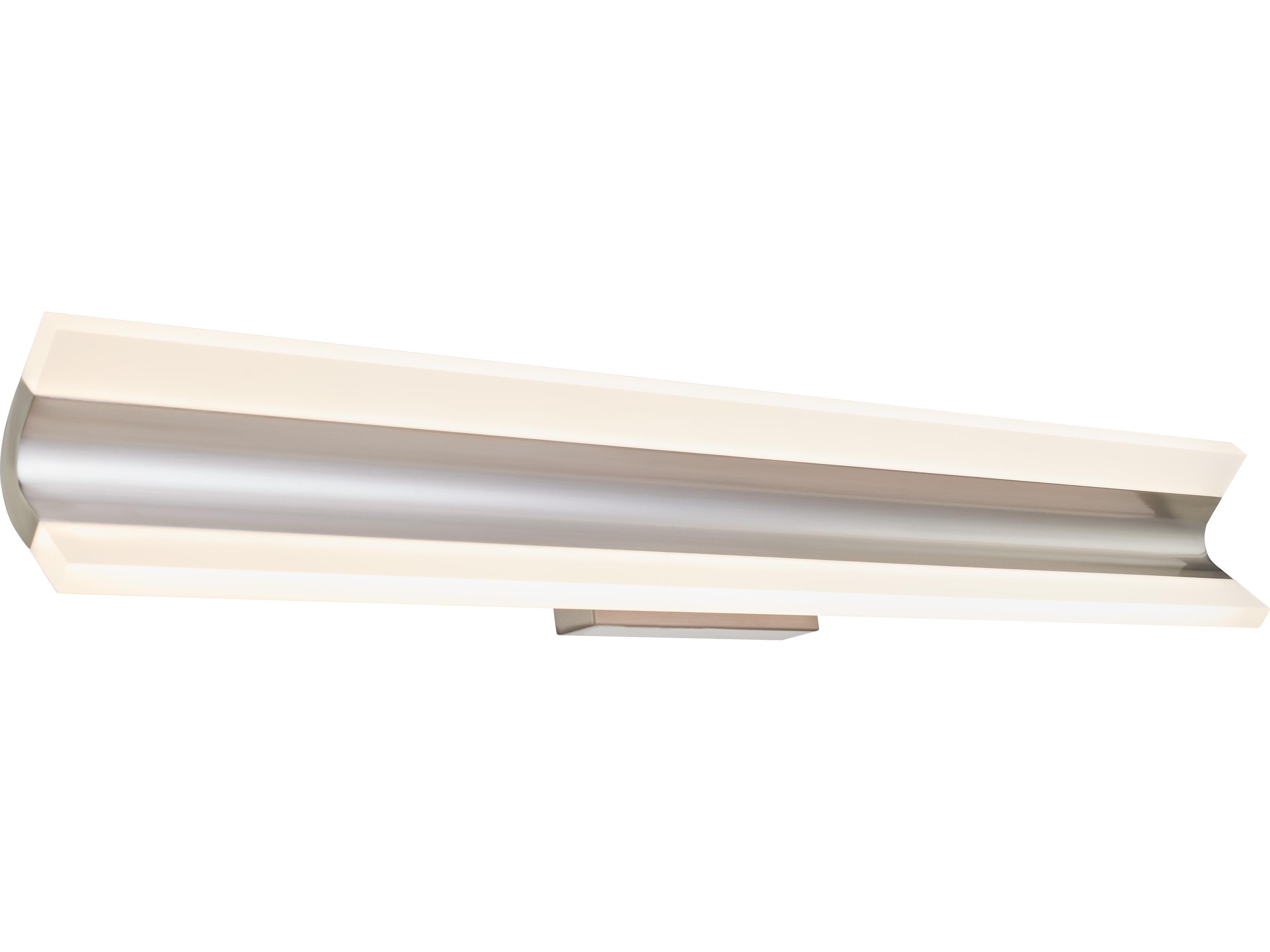 Abra Eros 2-Light Brushed Nickel Vanity Light