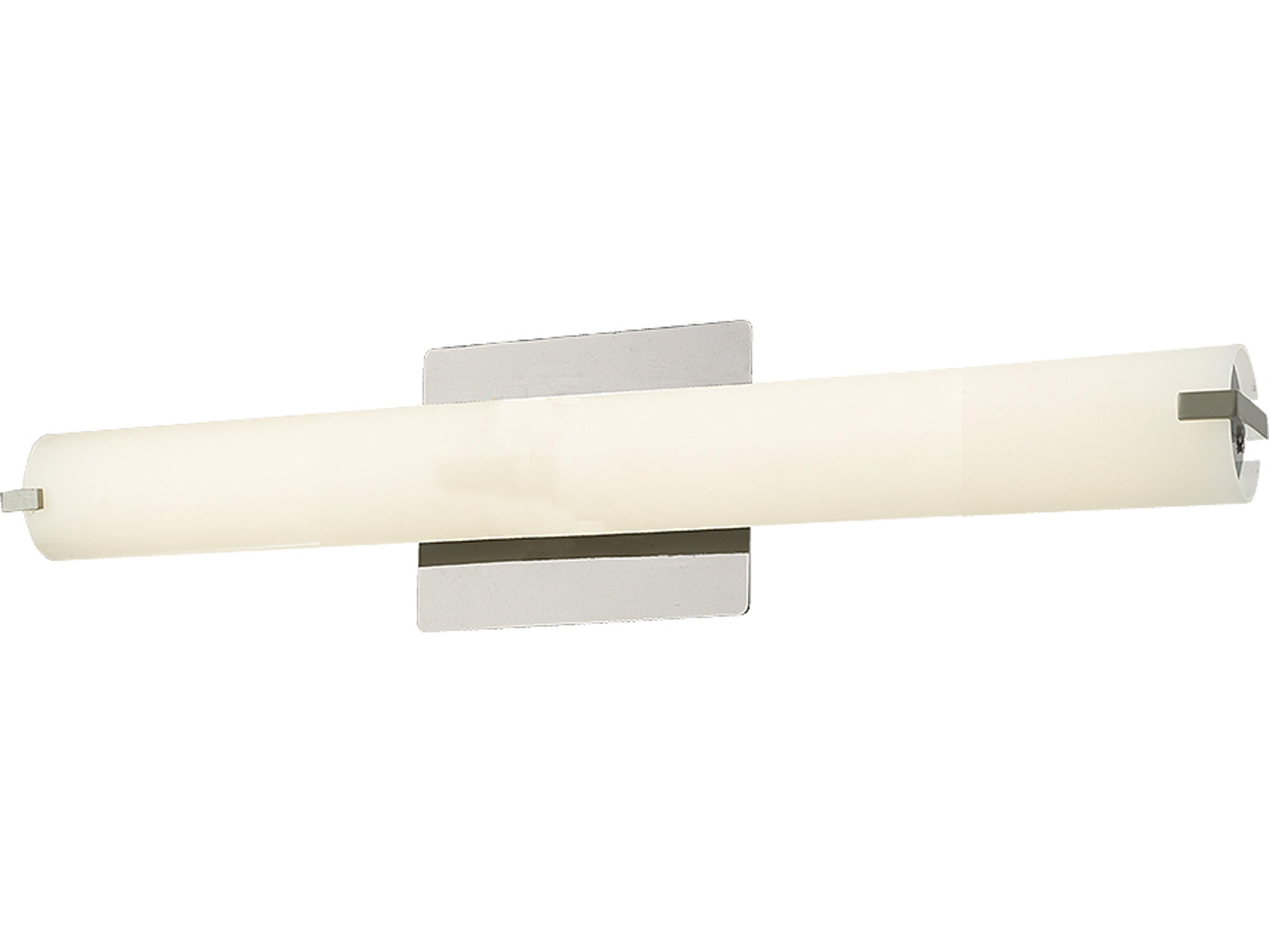 Abra Squire 1-Light Brushed Nickel Vanity Light