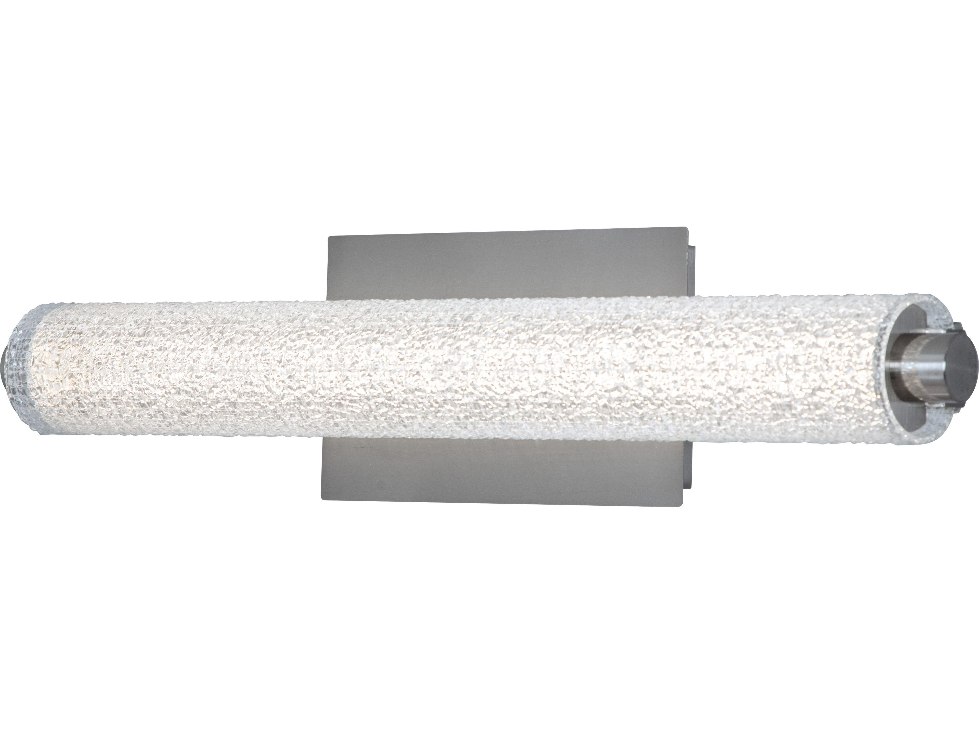 Radius 1-Light Brushed Nickel Vanity Light