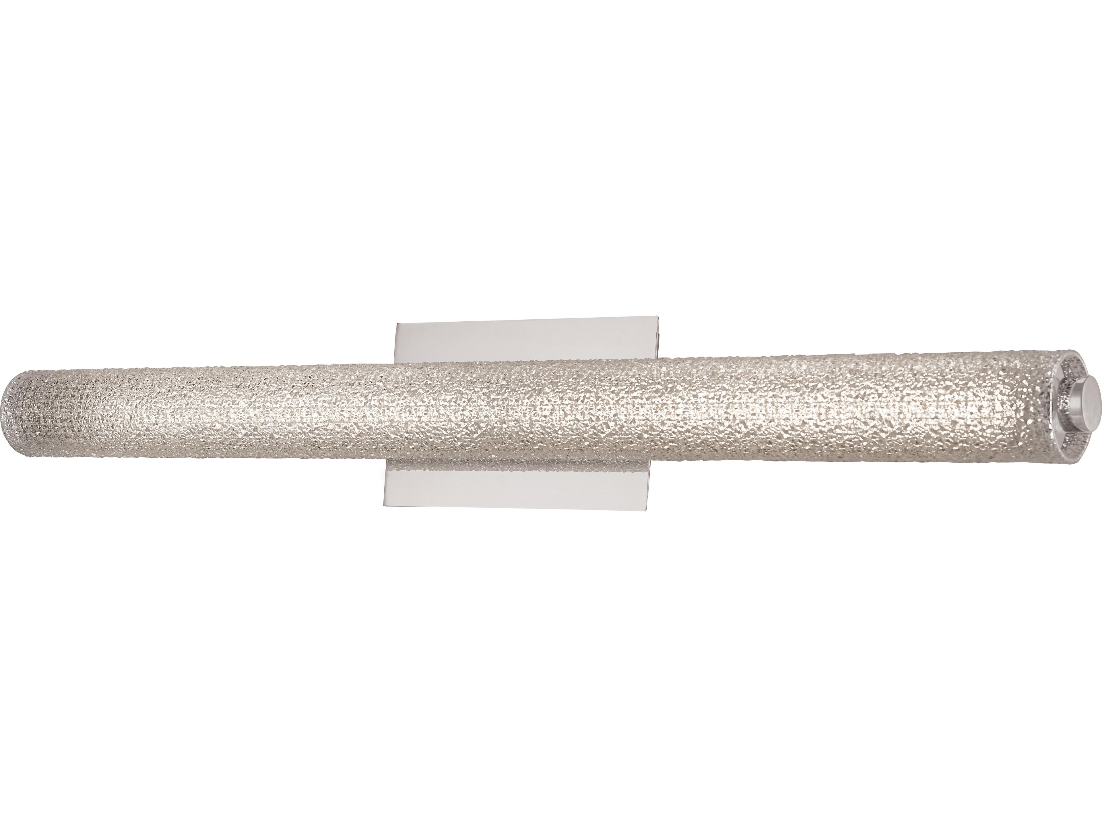 Radius 1-Light Brushed Nickel Vanity Light