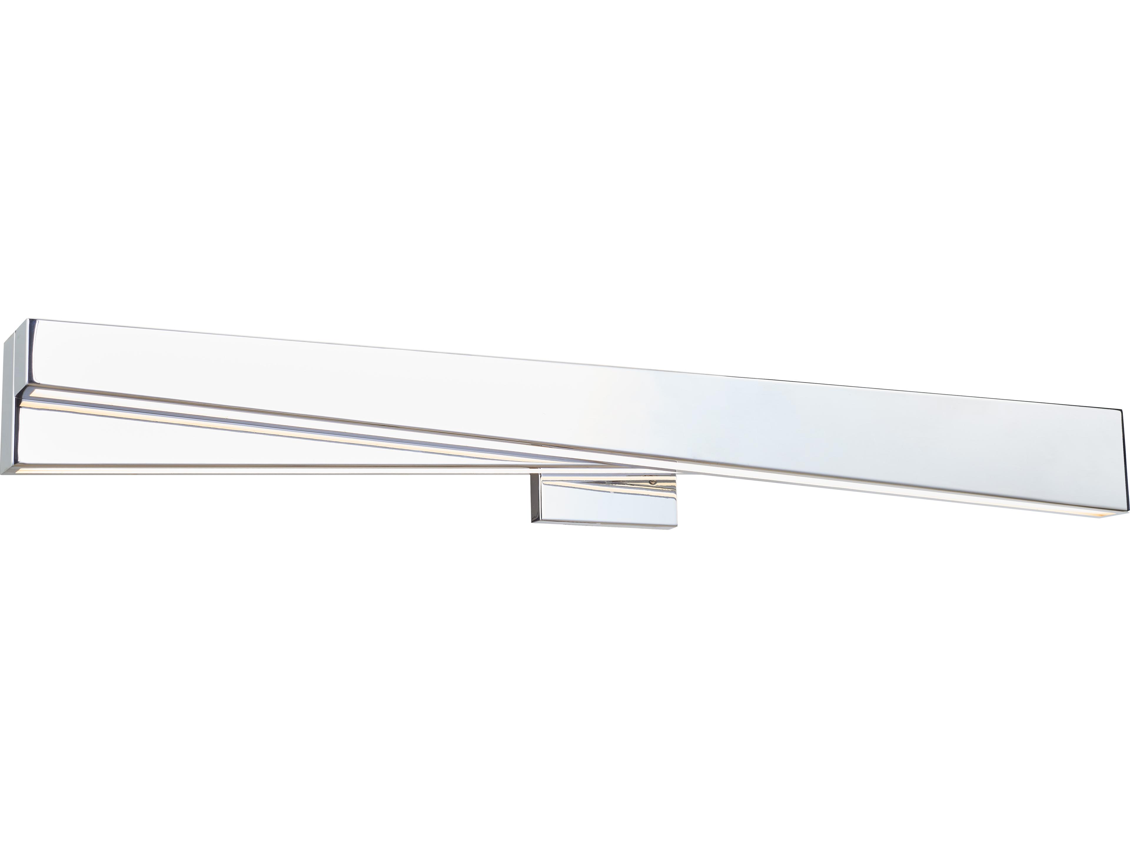 Abra Hilo 2-Light Chrome Vanity Light