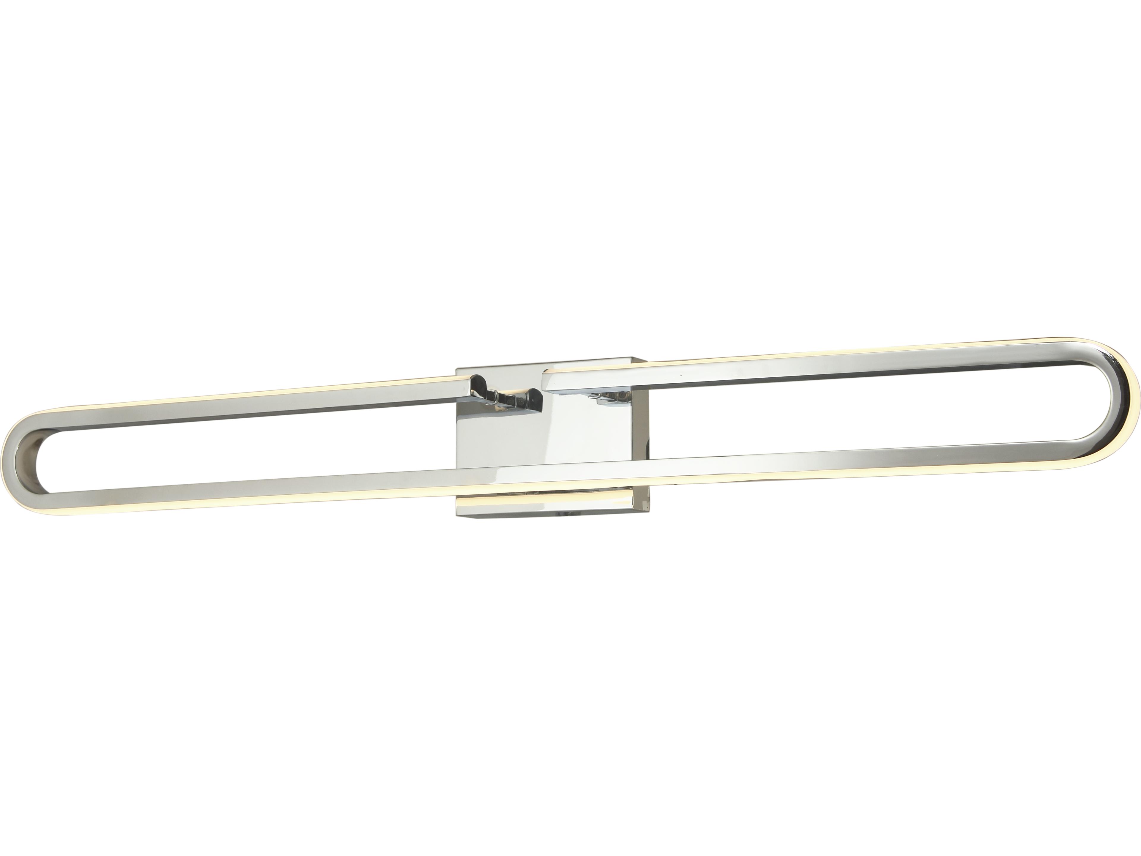 Abra Speedway 1-Light Chrome Vanity Light