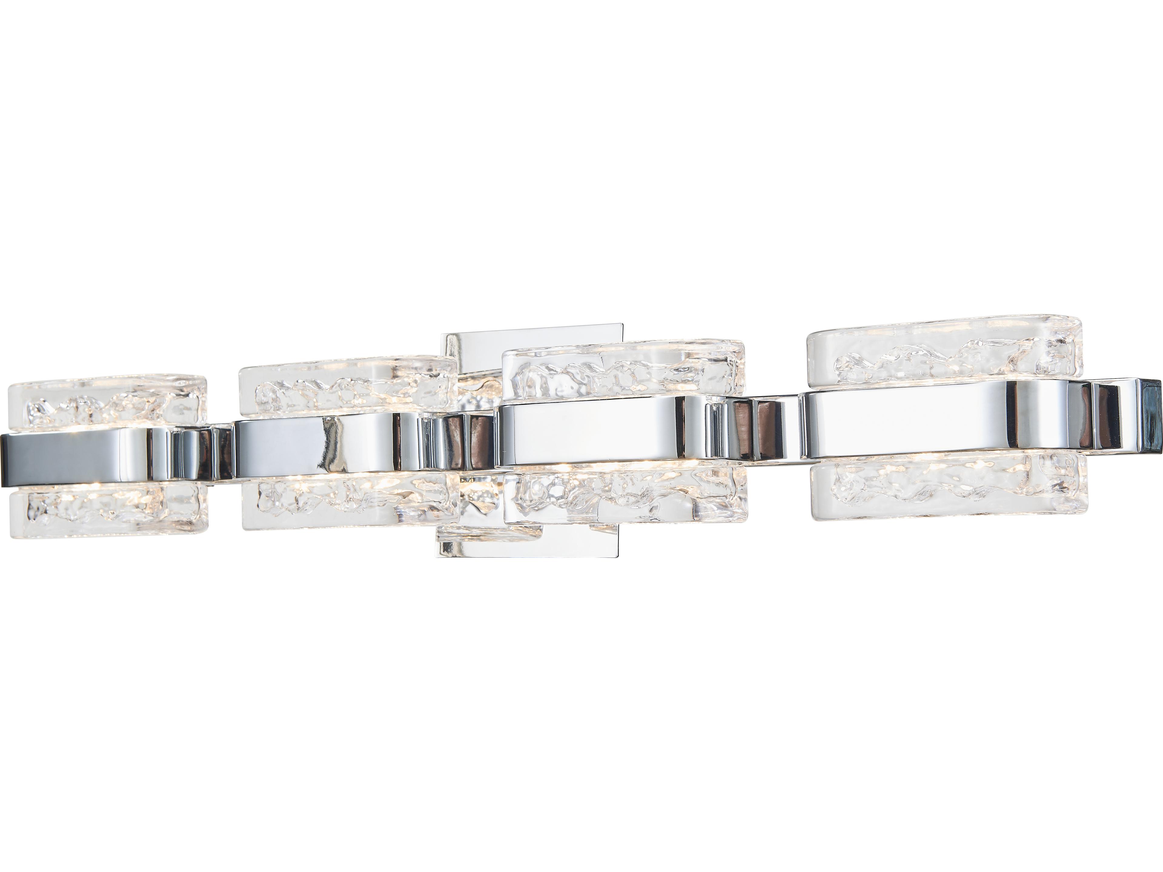 Abra Jojo 4-Light Chrome Vanity Light