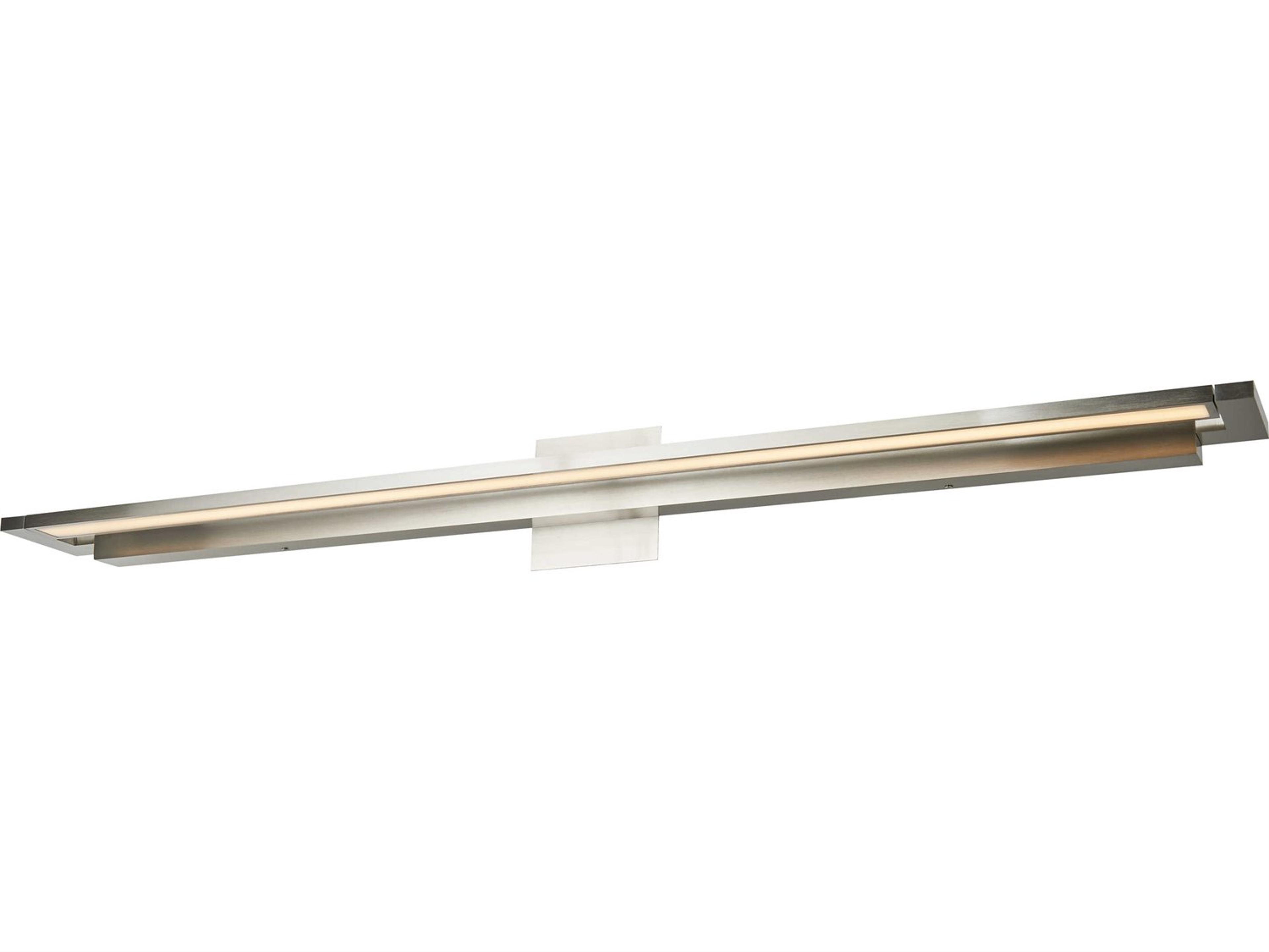 Abra Whirl 1-Light Brushed Nickel Vanity Light