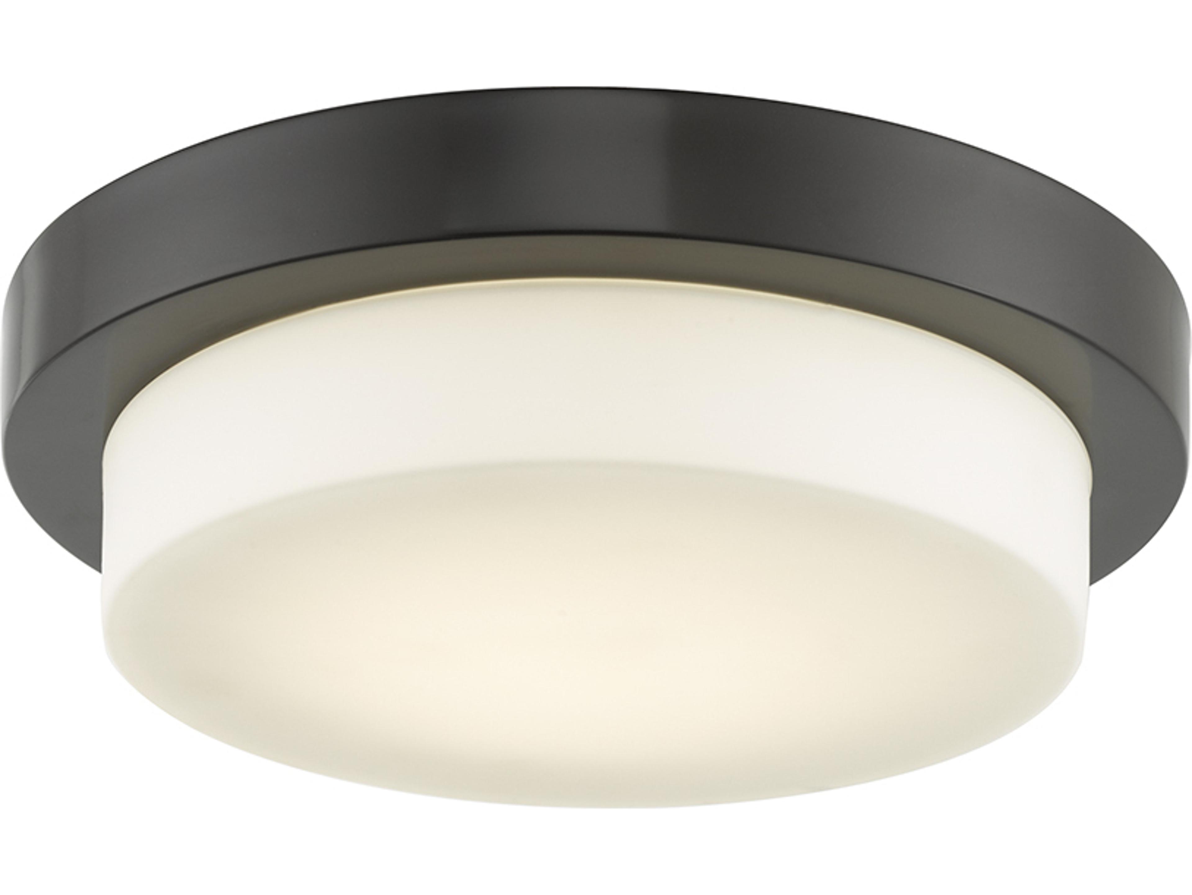 Abra Step 1-Light Bronze Round Flush Mount