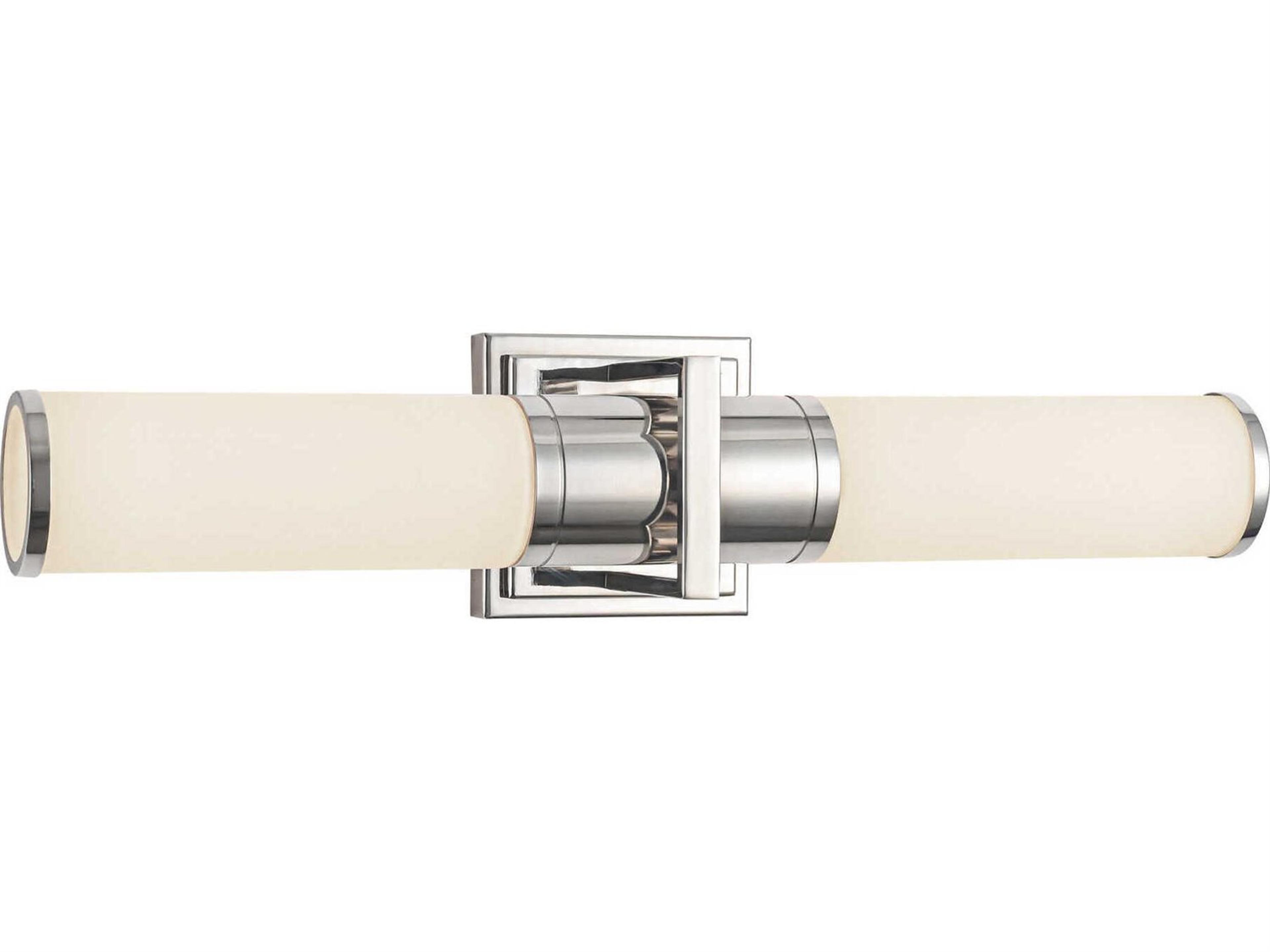 Artcraft Positano 2-Light Polished Nickel Vanity Light