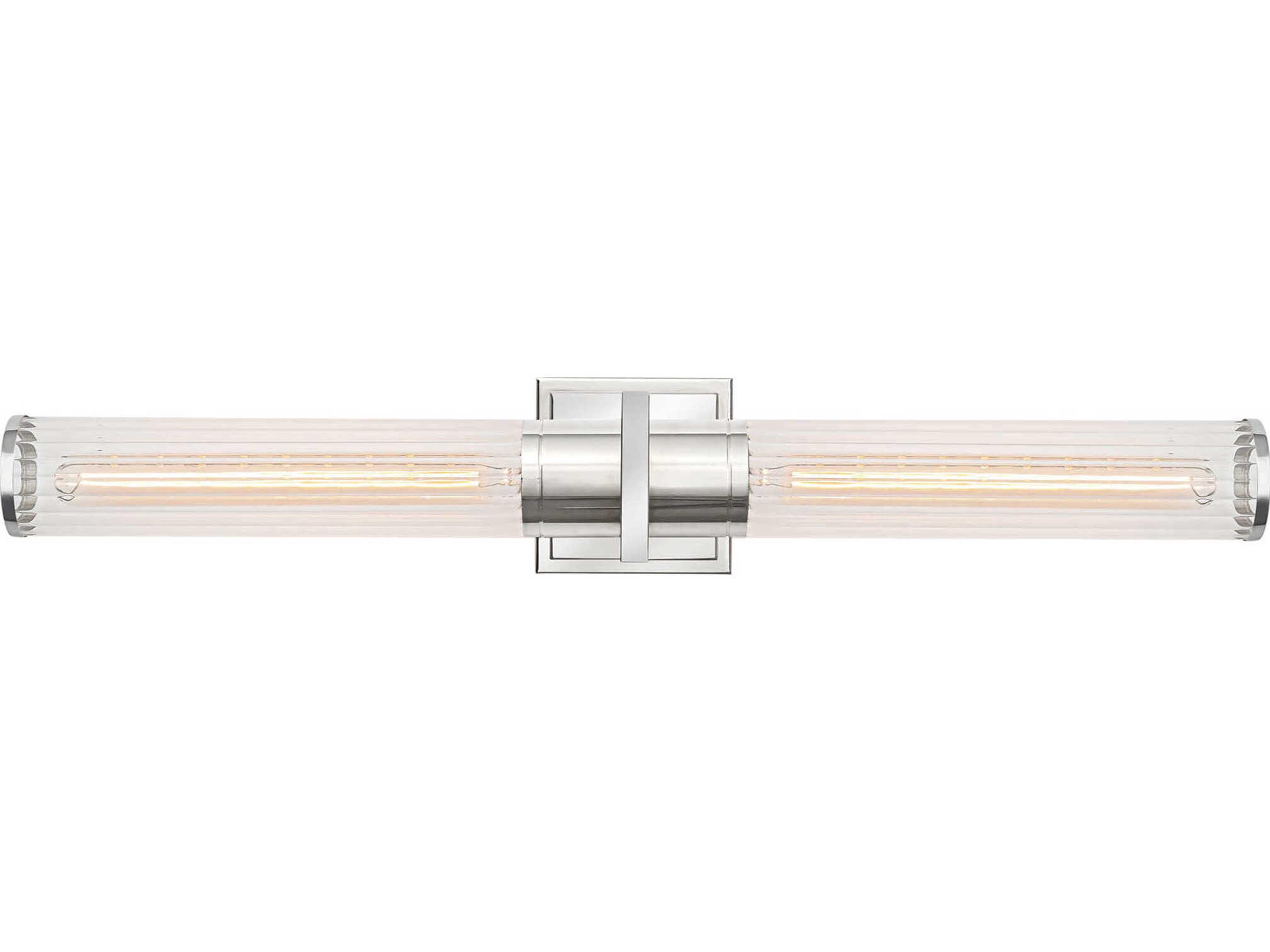 Artcraft Positano 2-Light Polished Nickel Vanity Light