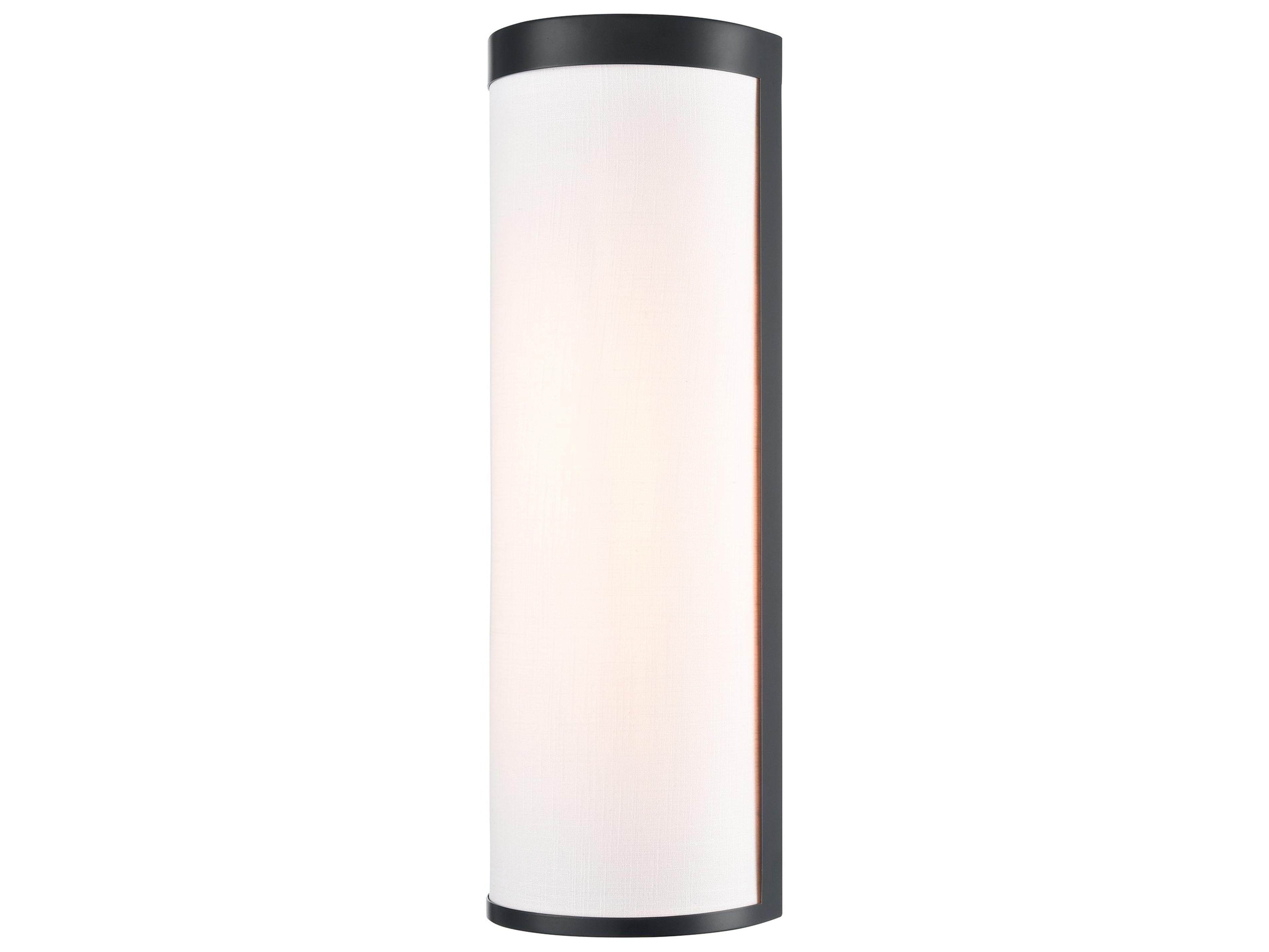 Artcraft High Street 2-Light Black Wall Sconce