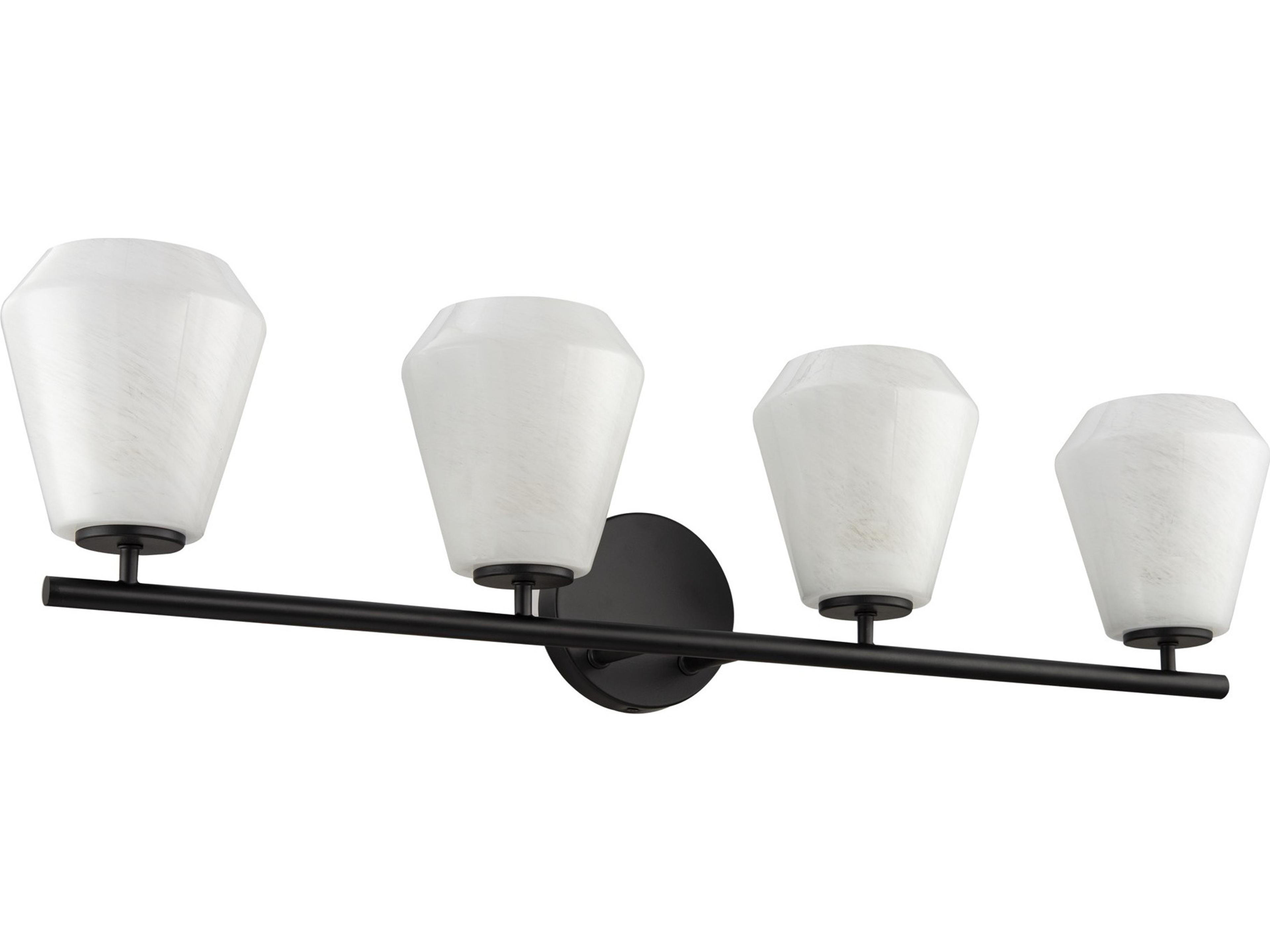 Artcraft Brooke 4-Light Black Vanity Light
