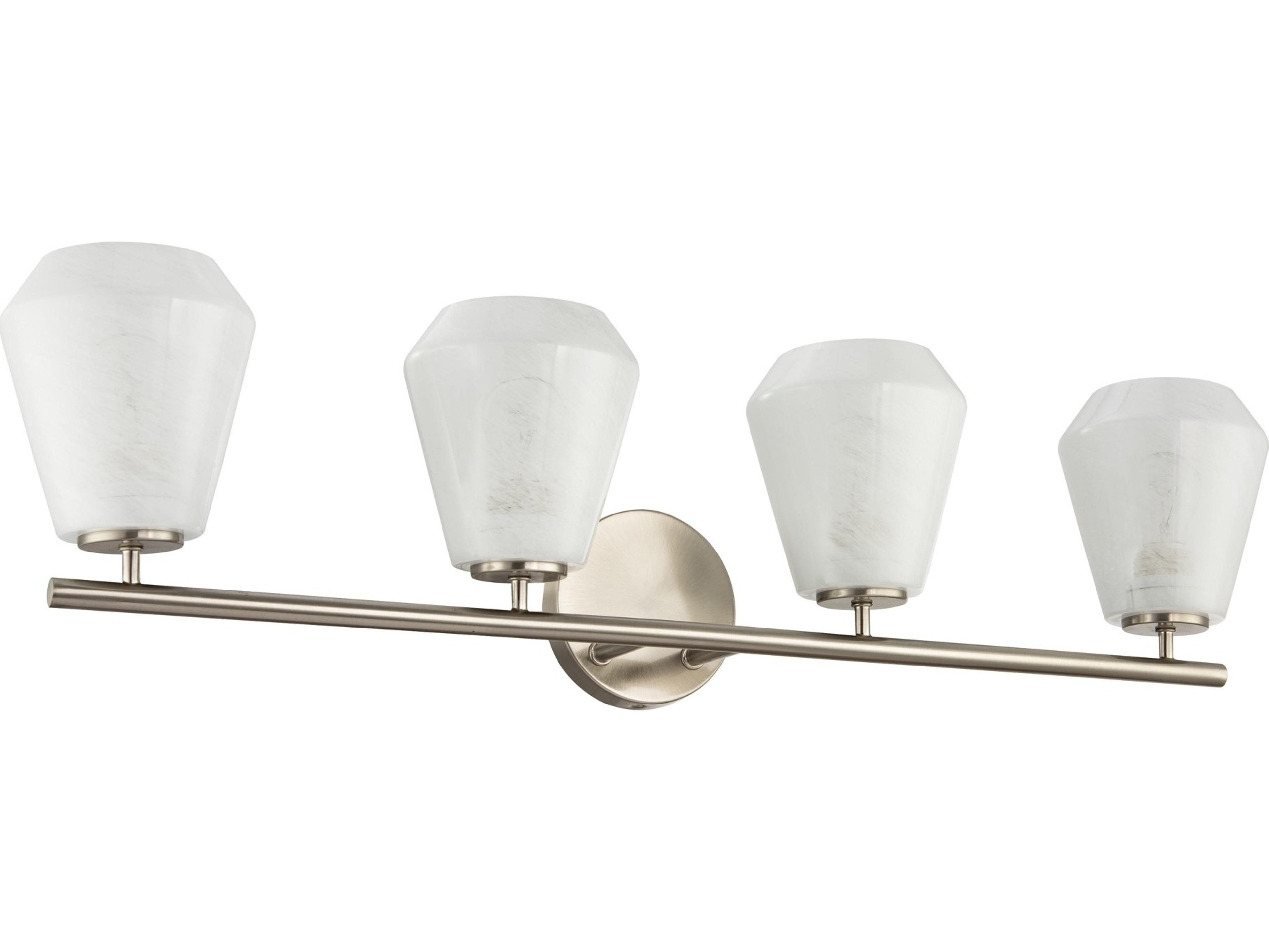 Artcraft Brooke 4-Light Brushed Nickel Vanity Light