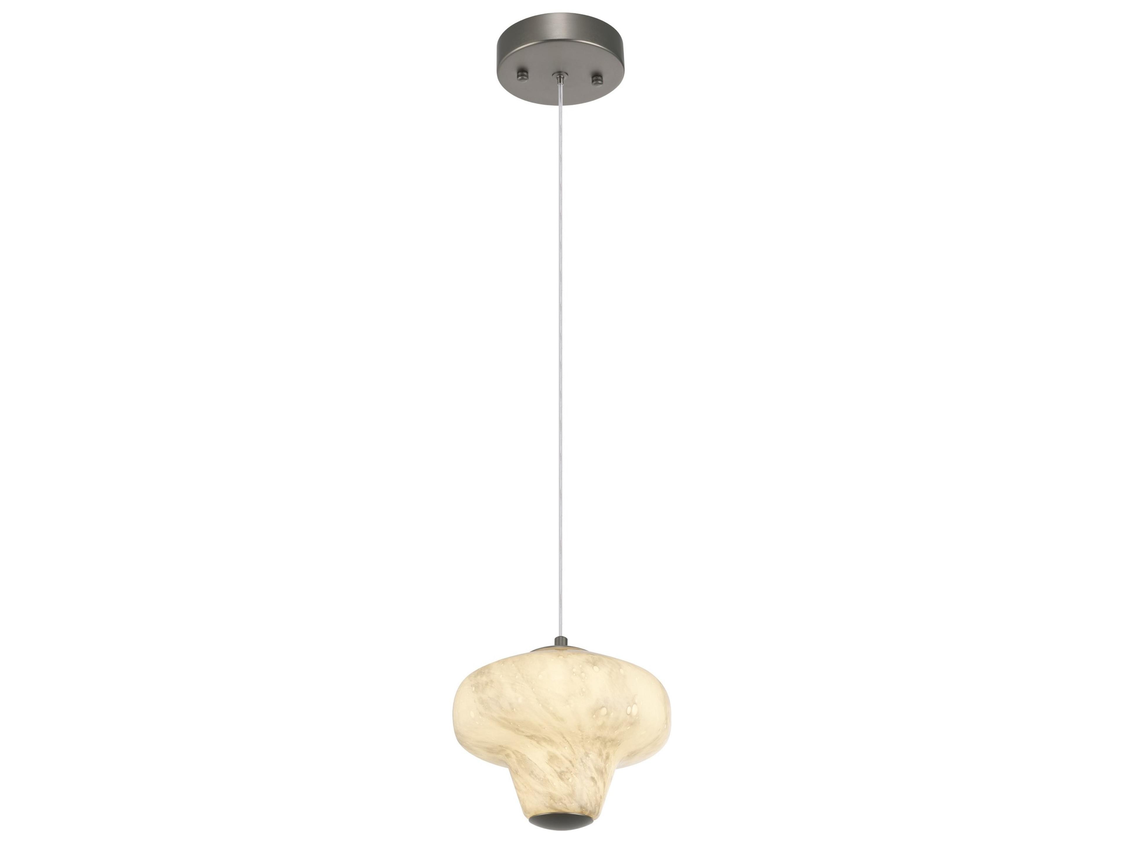 Artcraft Solara 1-Light Graphite Gray Mini Pendant