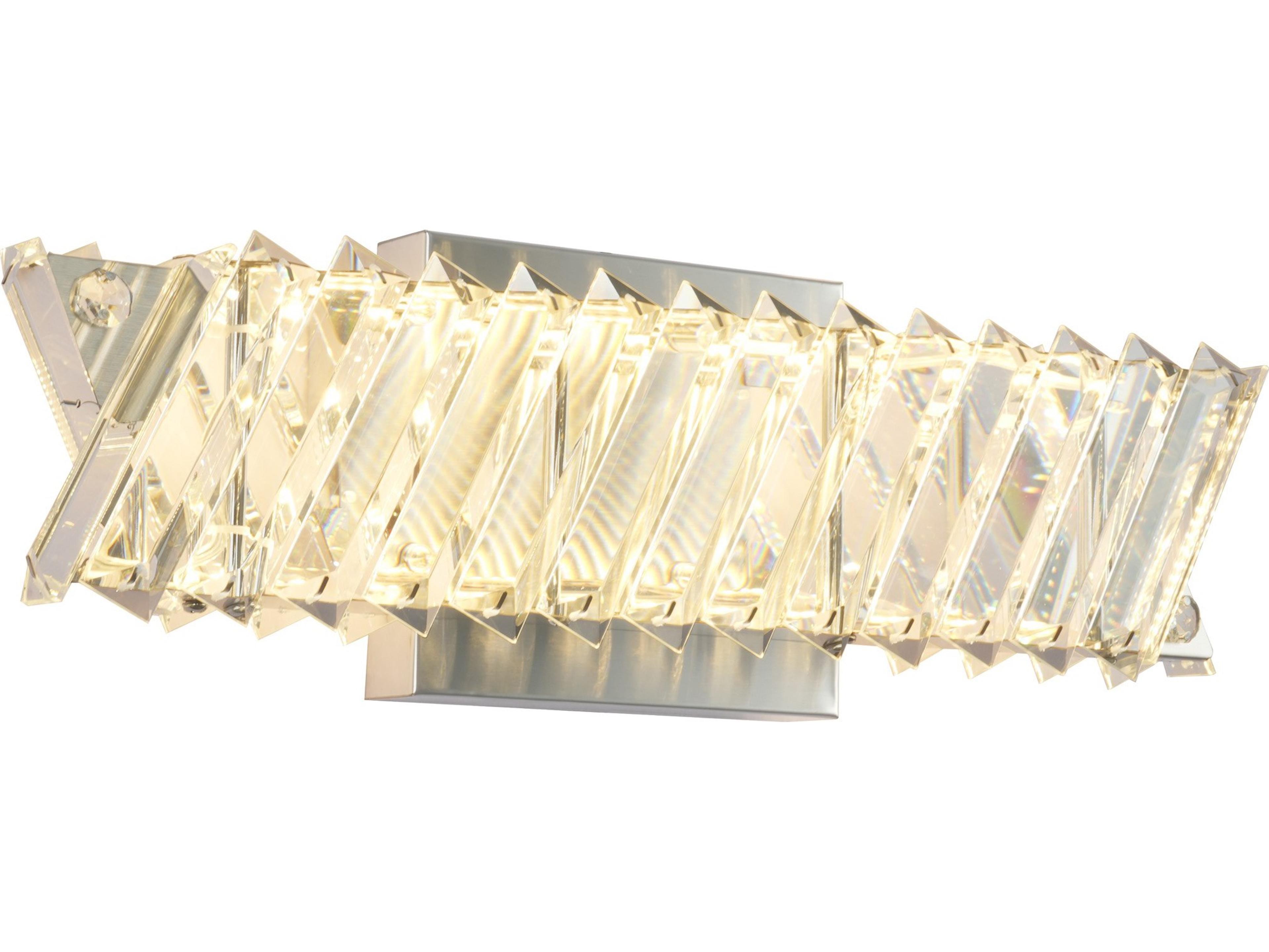 Artcraft Alya 1-Light Polished Nickel Wall Sconce