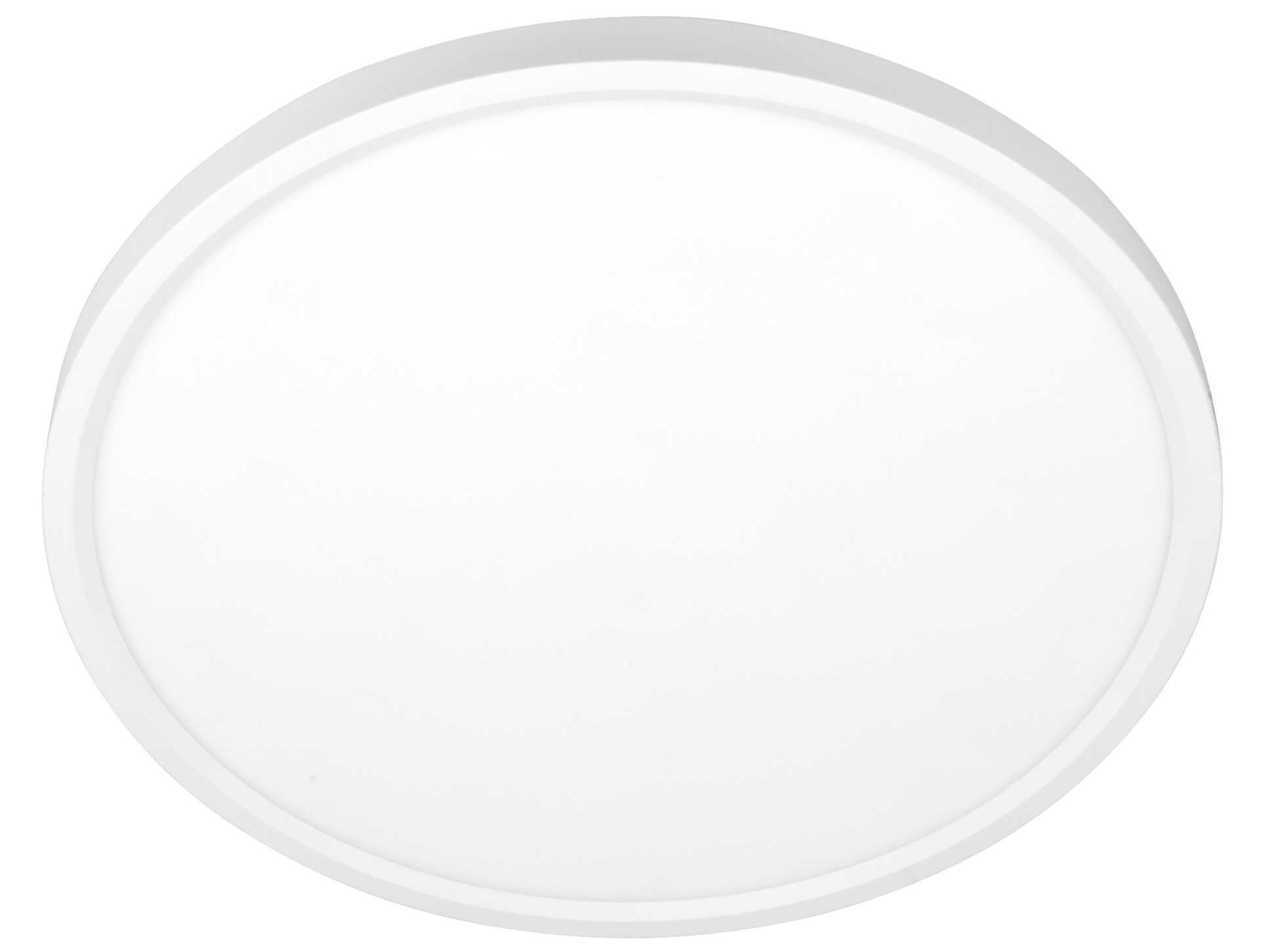 Artcraft 1-Light White LED Round Flush Mount