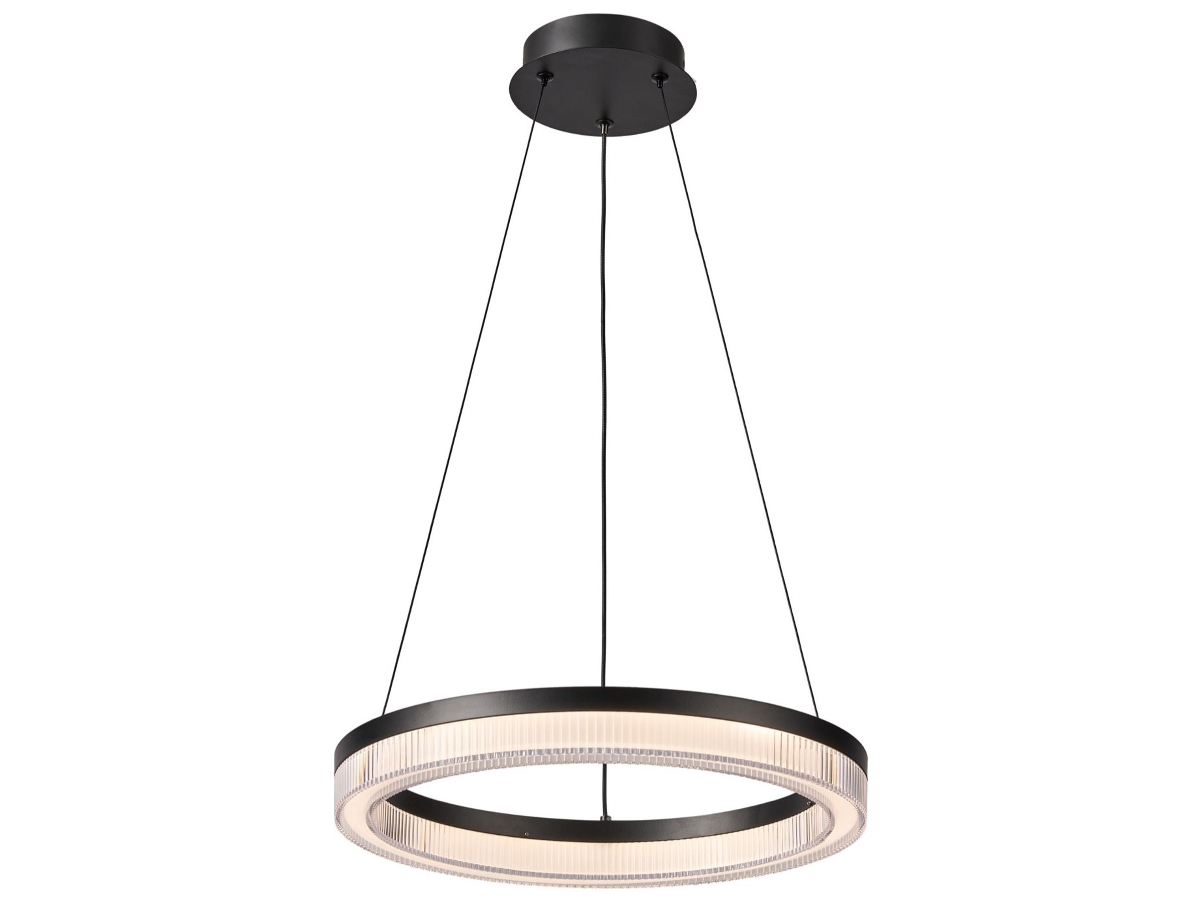 Ari 1-Light Black Pendant