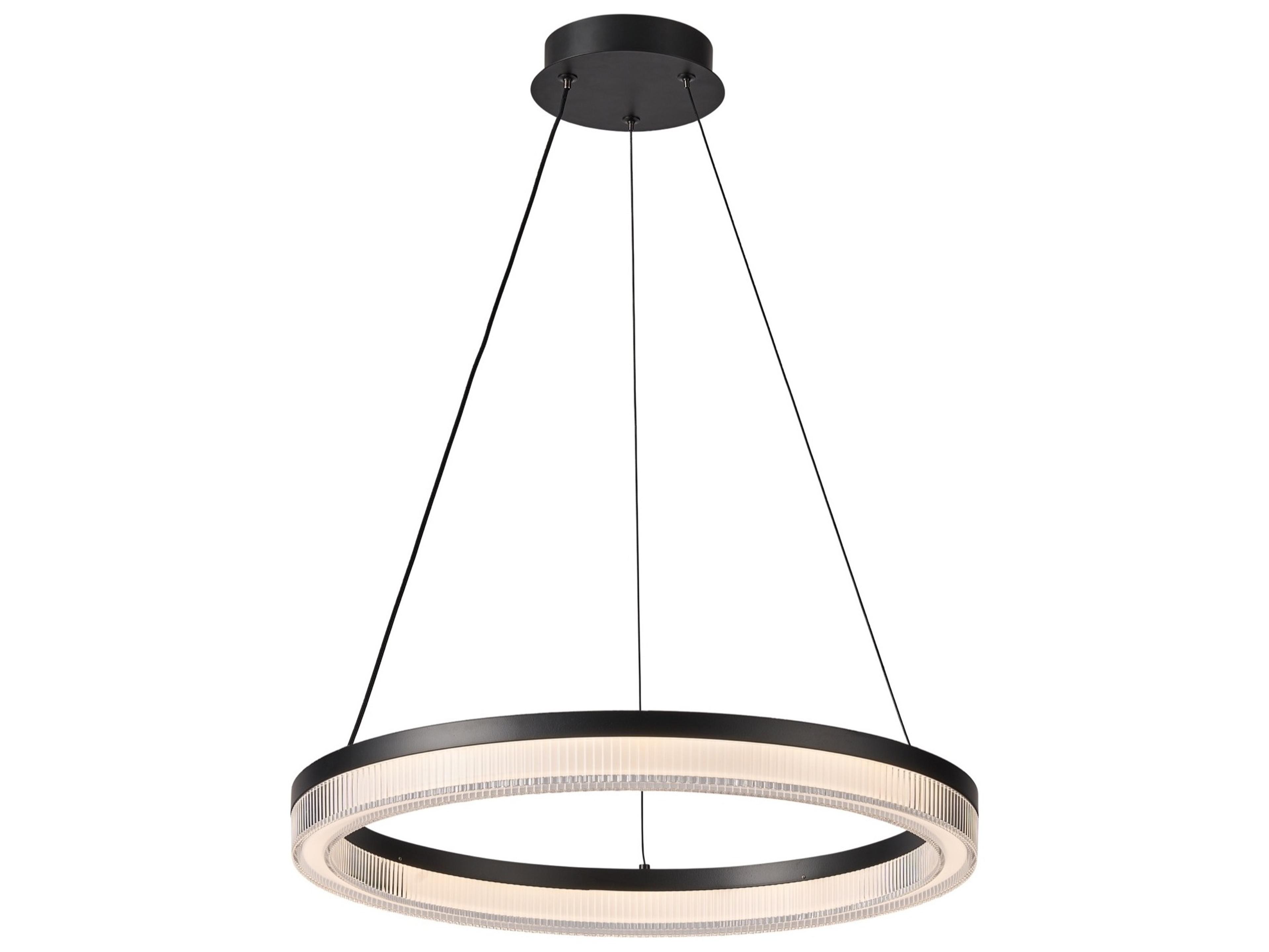 Ari 1-Light Black Pendant