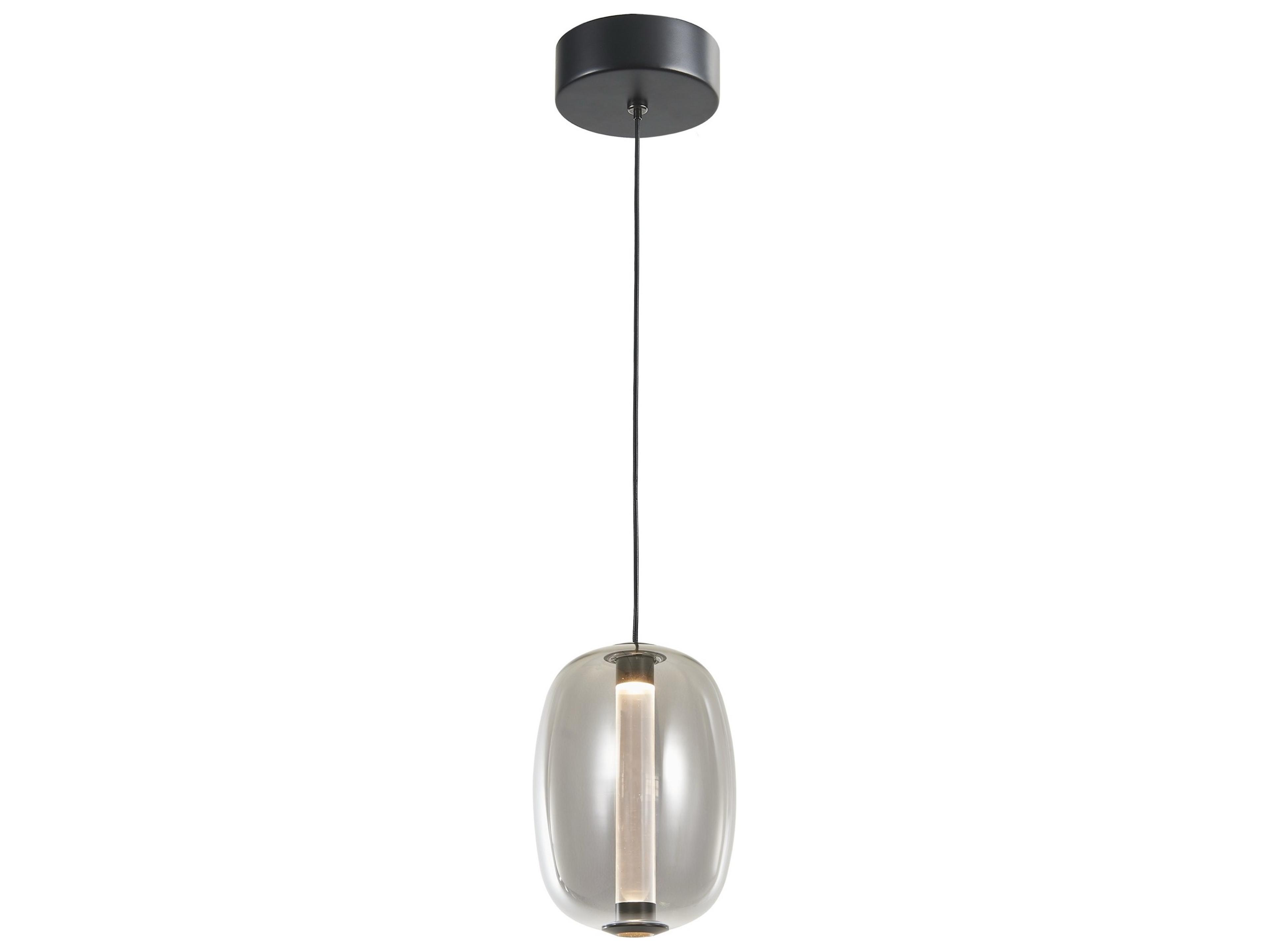 Vega 1-Light Black Mini Pendant
