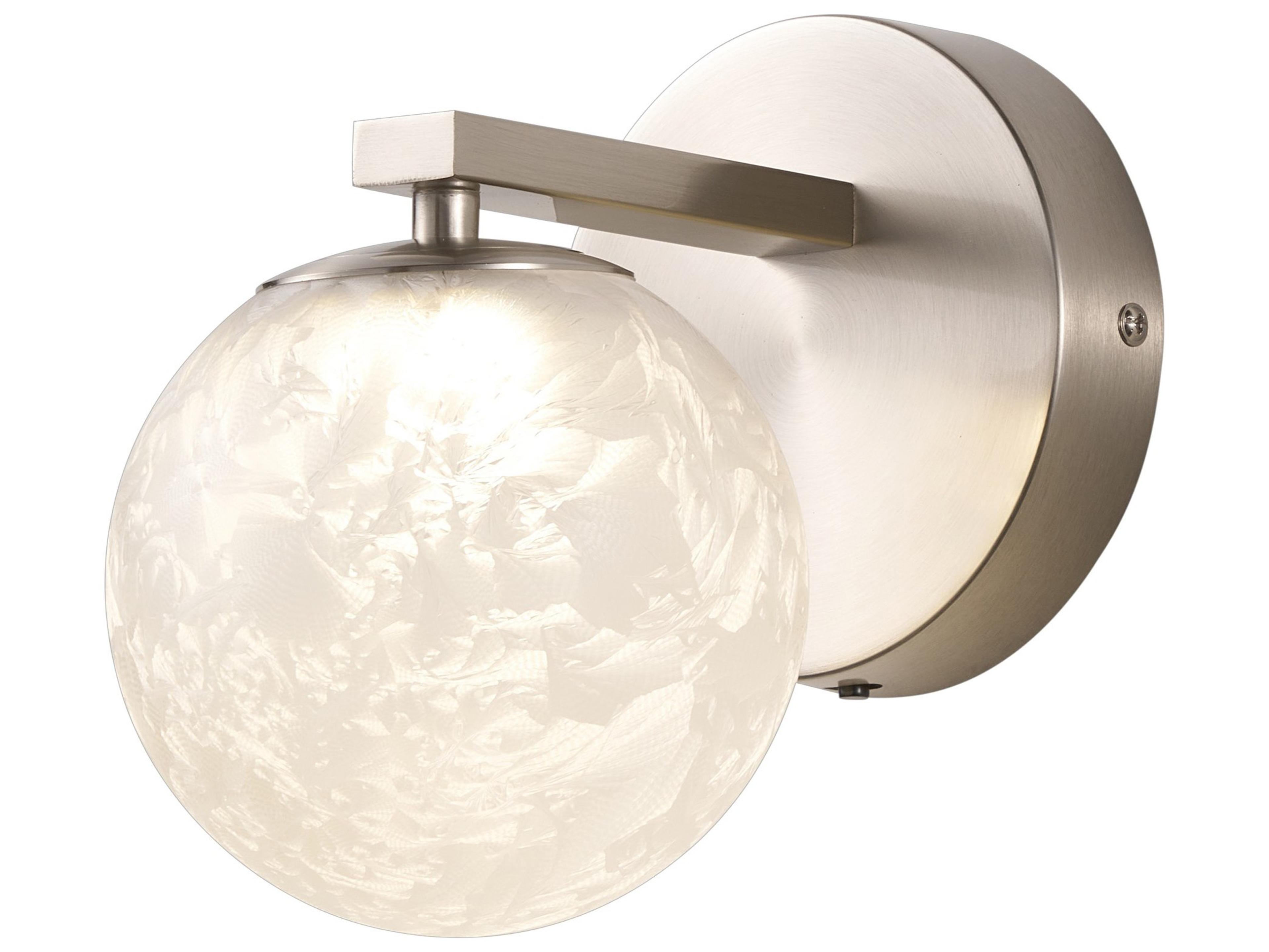 Artcraft Forma 1-Light Brushed Nickel Wall Sconce
