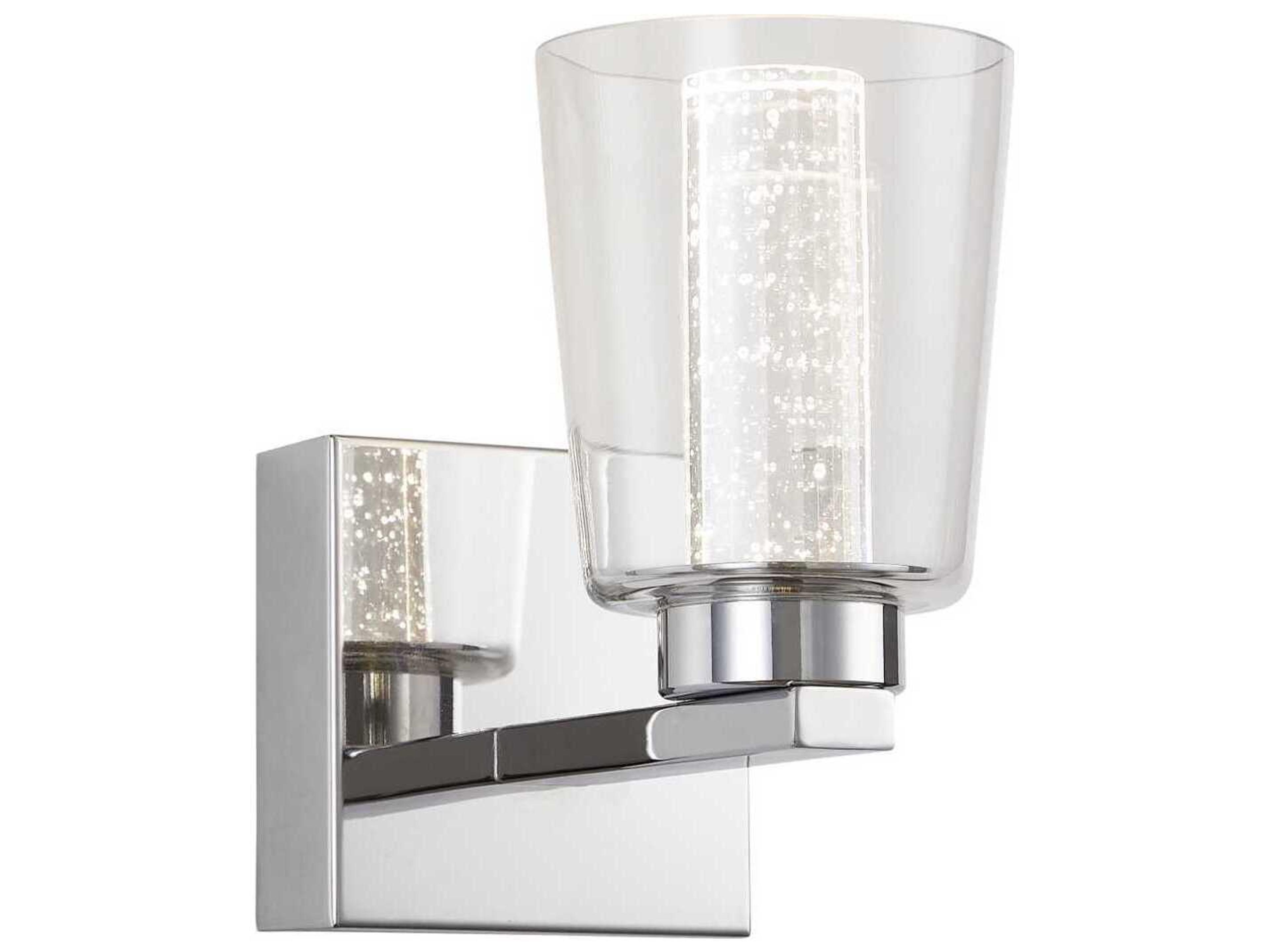 Artcraft Dalton 1-Light Chrome Wall Sconce