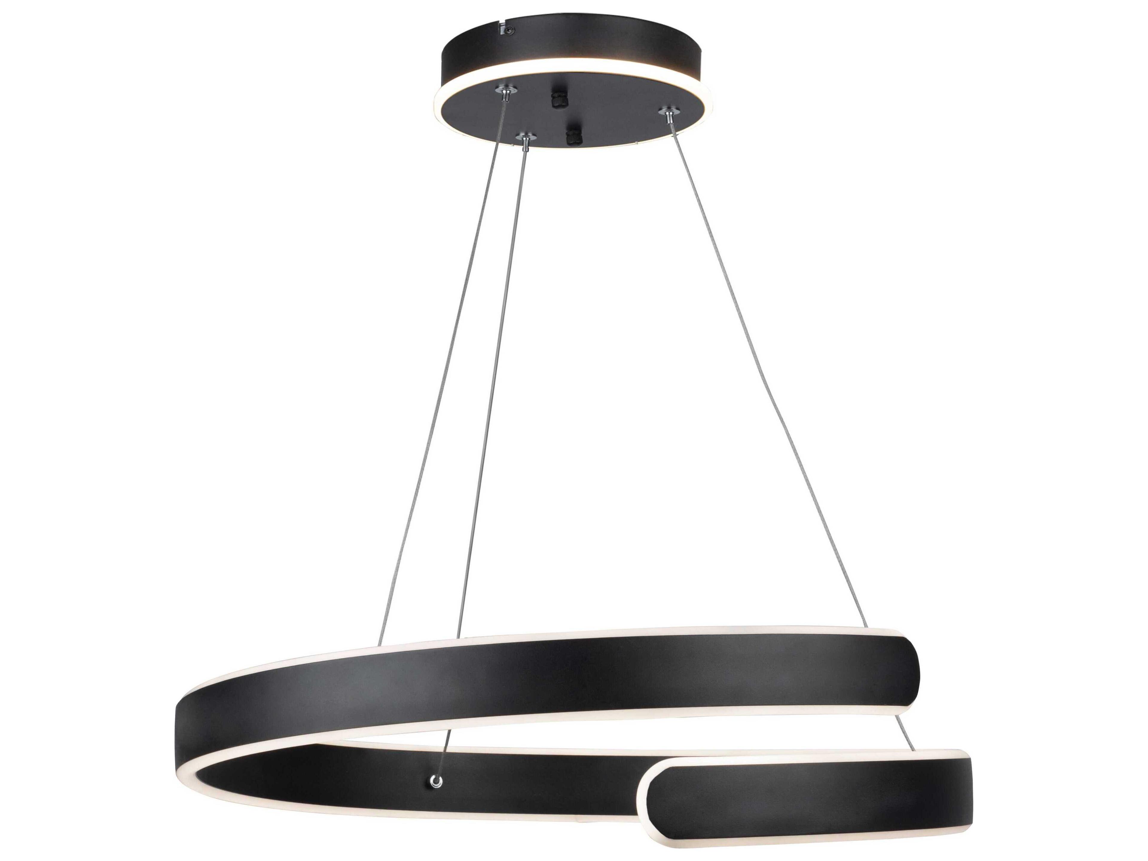 Artcraft Sirius Black LED Pendant