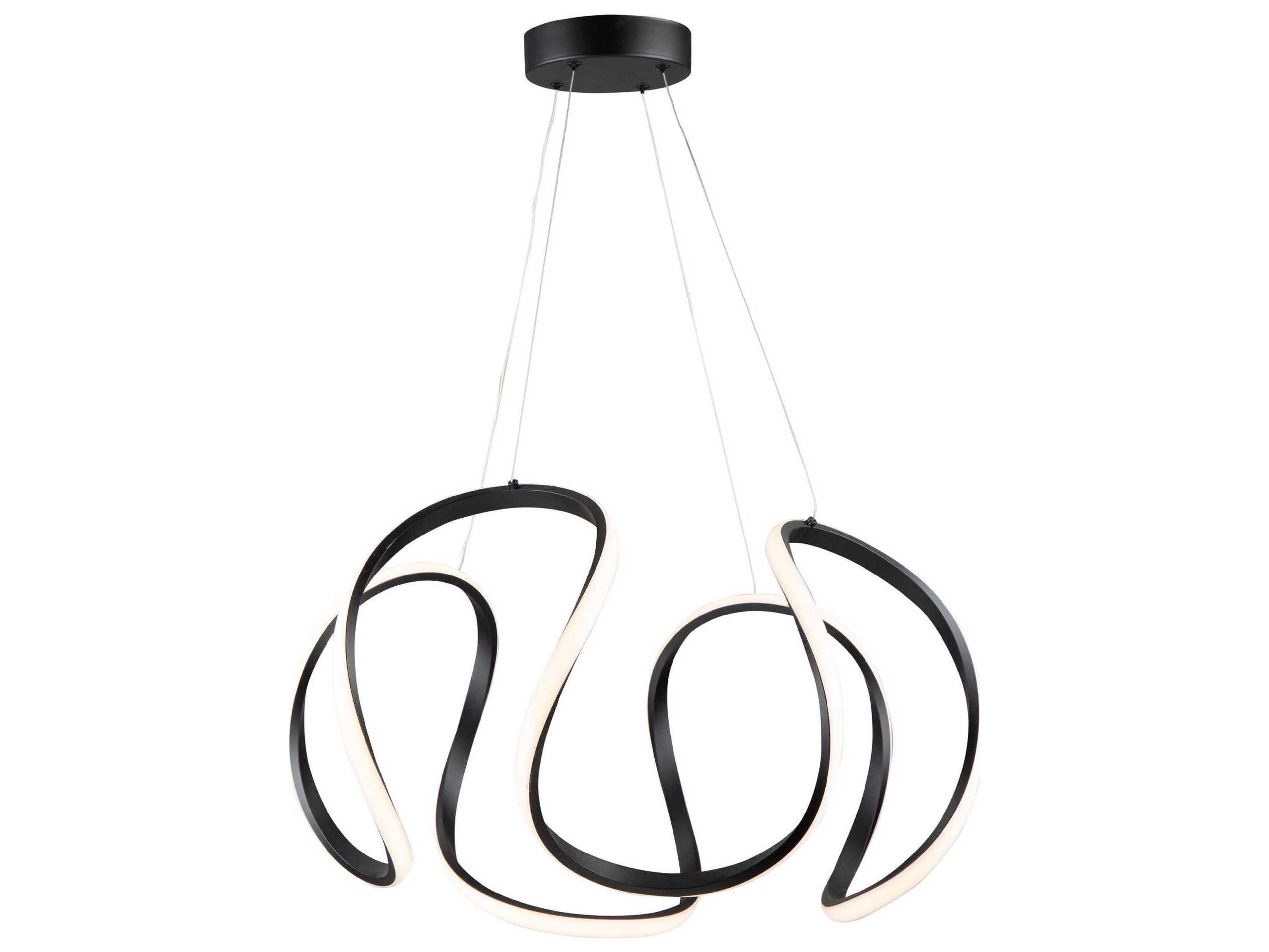 Artcraft Mira Black LED Pendant