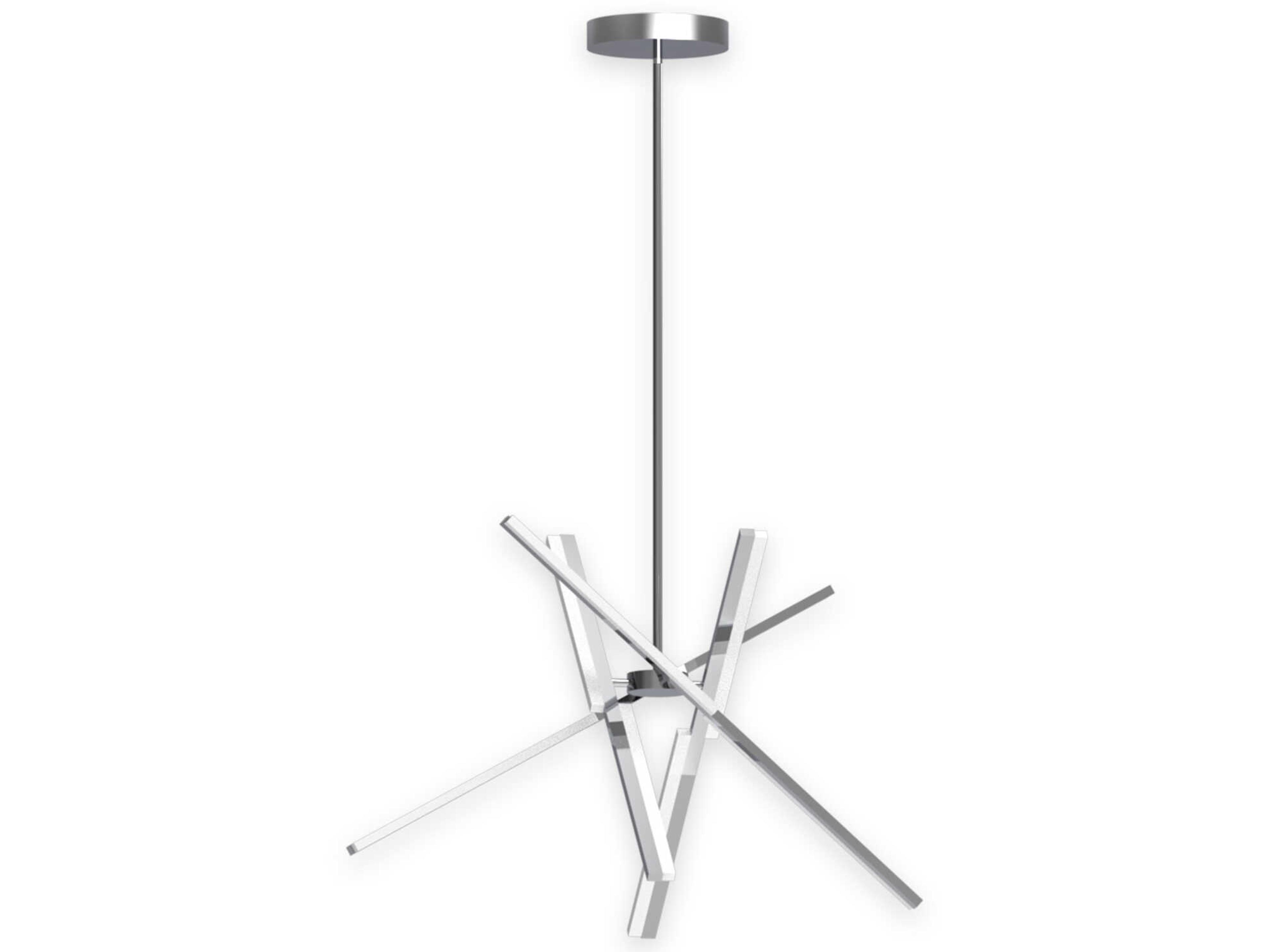 Artcraft Stix Chrome Linear Pendant