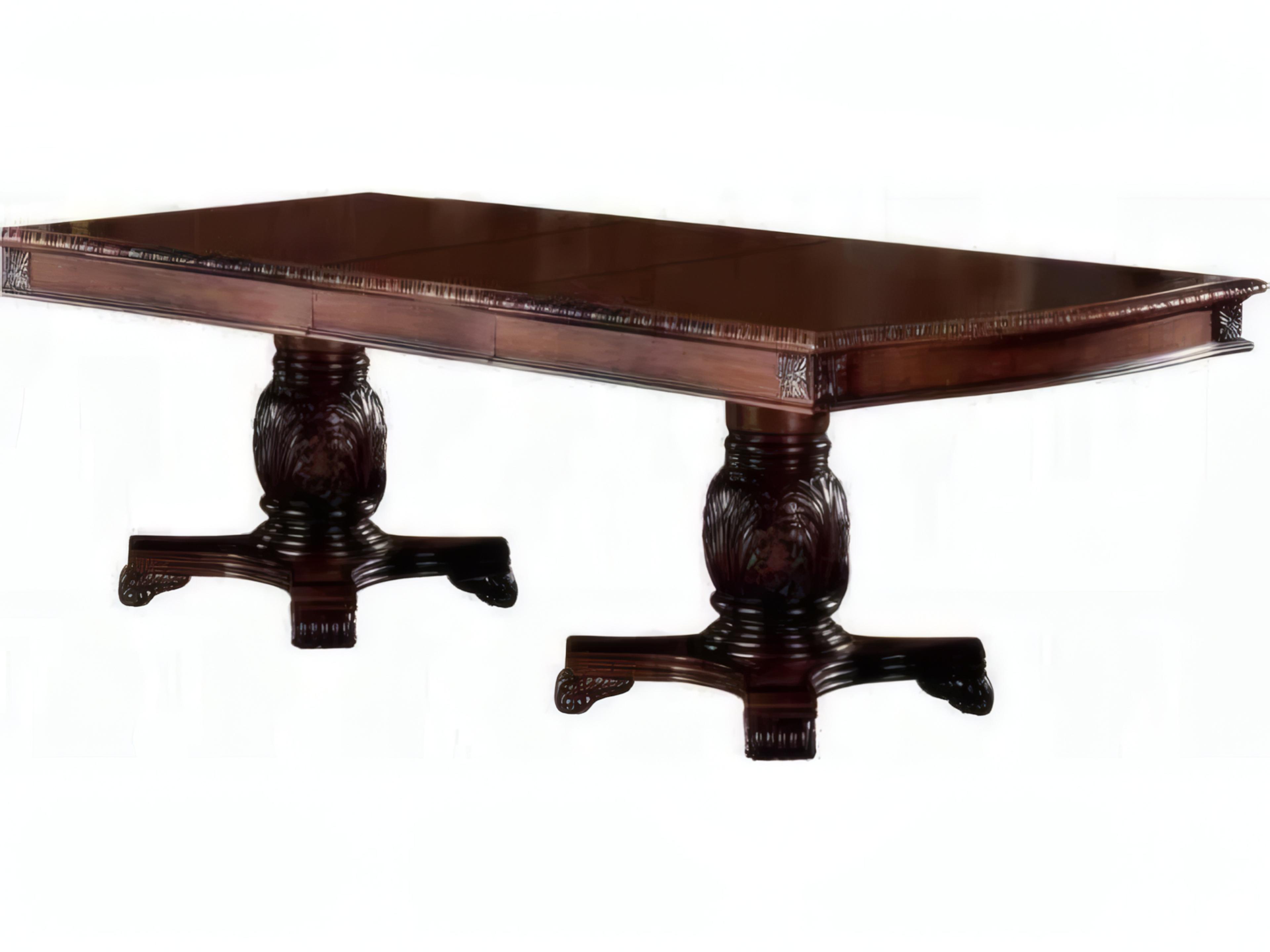 Chateau De Ville Rectangular Wood Cherry Dining Table