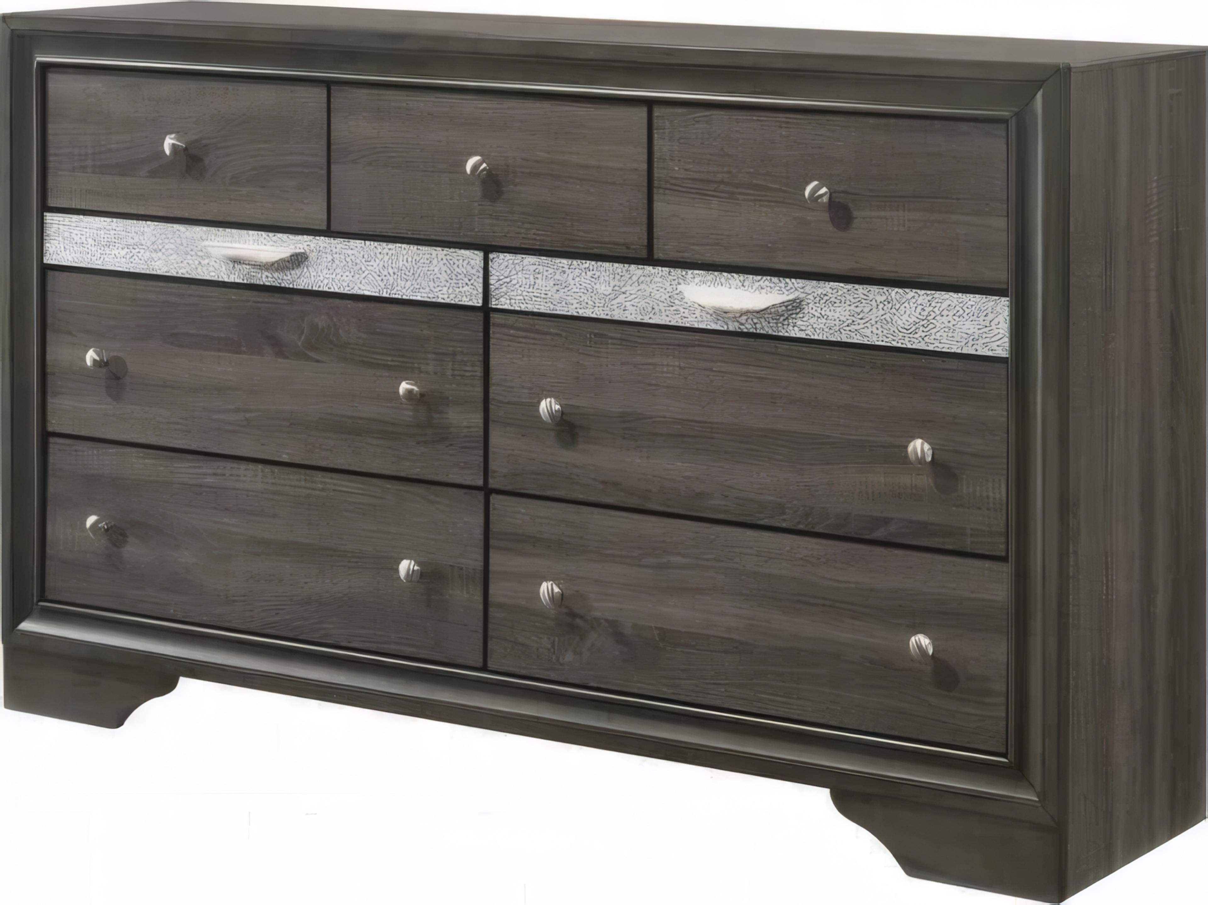 Acme Furniture Naima Rubberwood Double Dresser