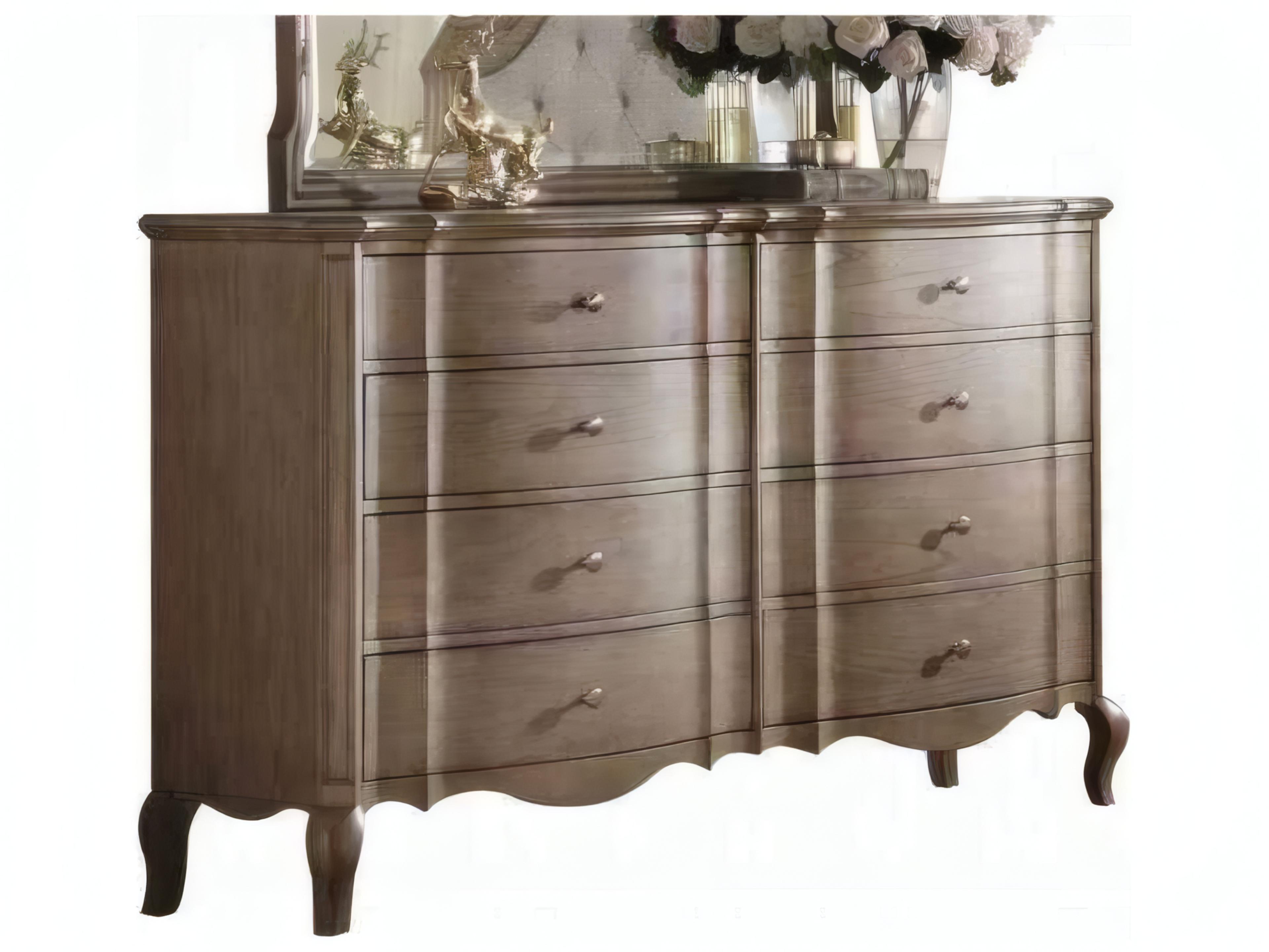 Acme Furniture Chelmsford Beige Mindi Wood Double Dresser