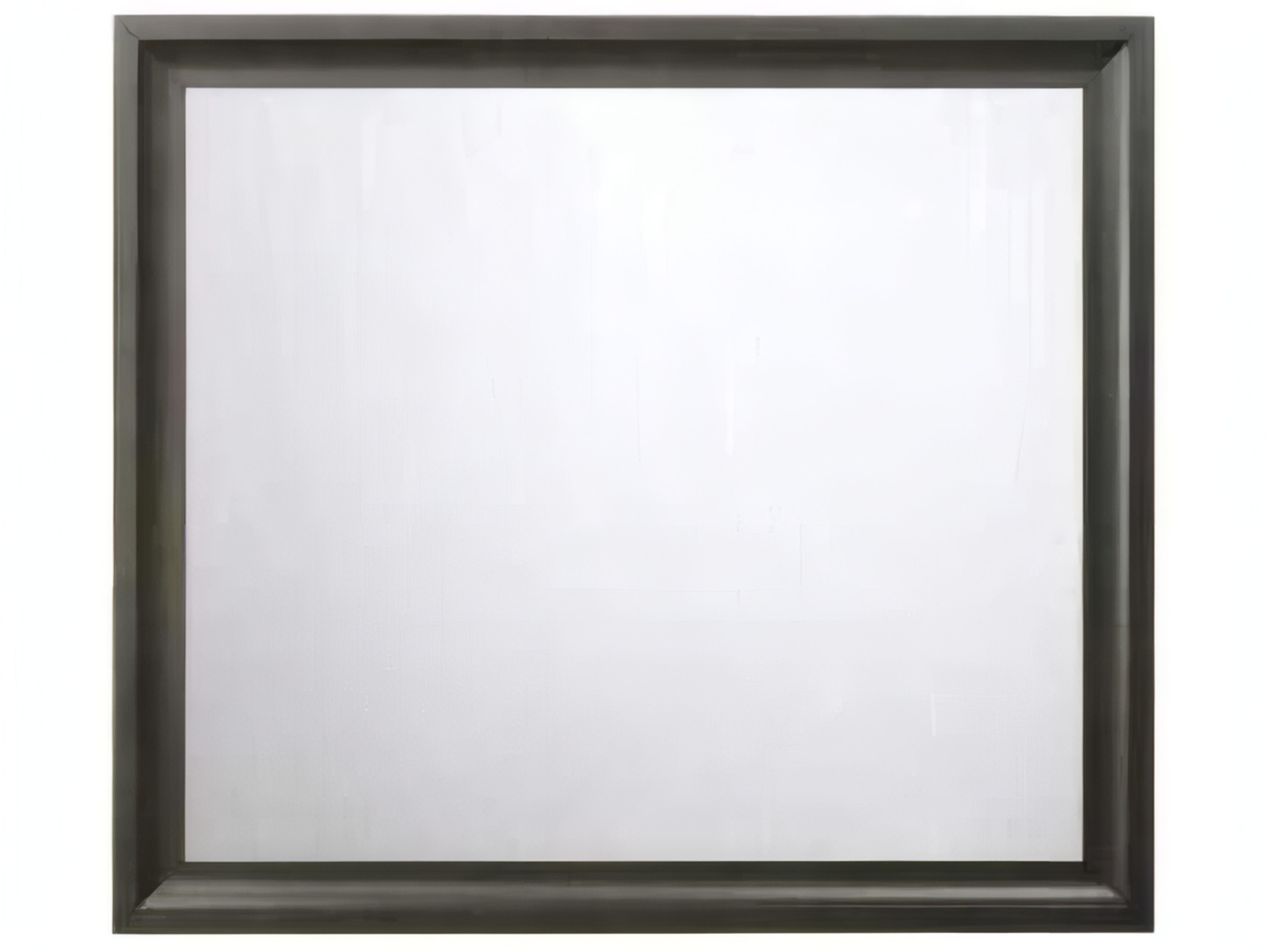 Acme Furniture Antique Gray Rectangular Wall Mirror