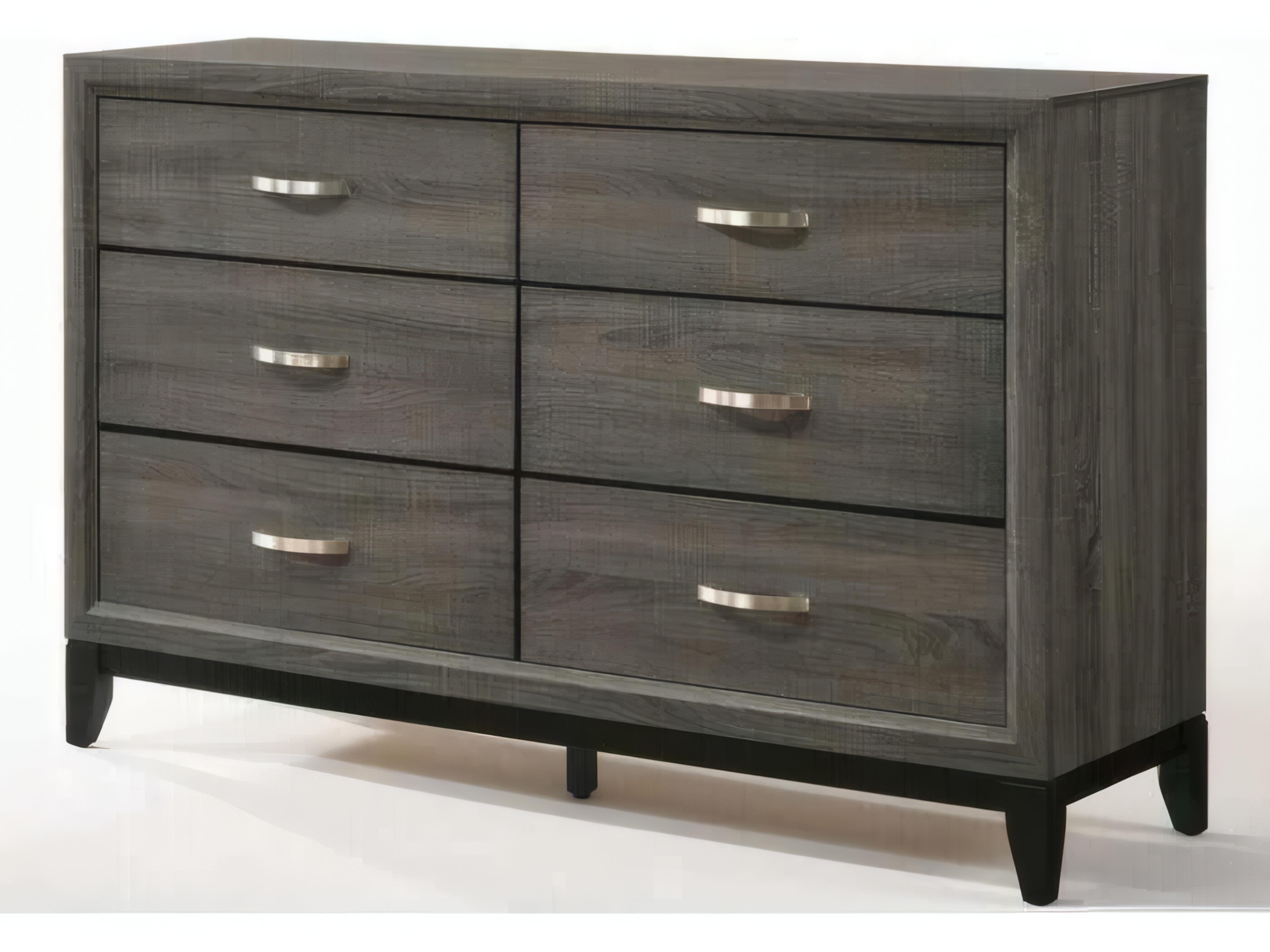 Acme Furniture Valdemar 6-Drawers Plywood Double Dresser