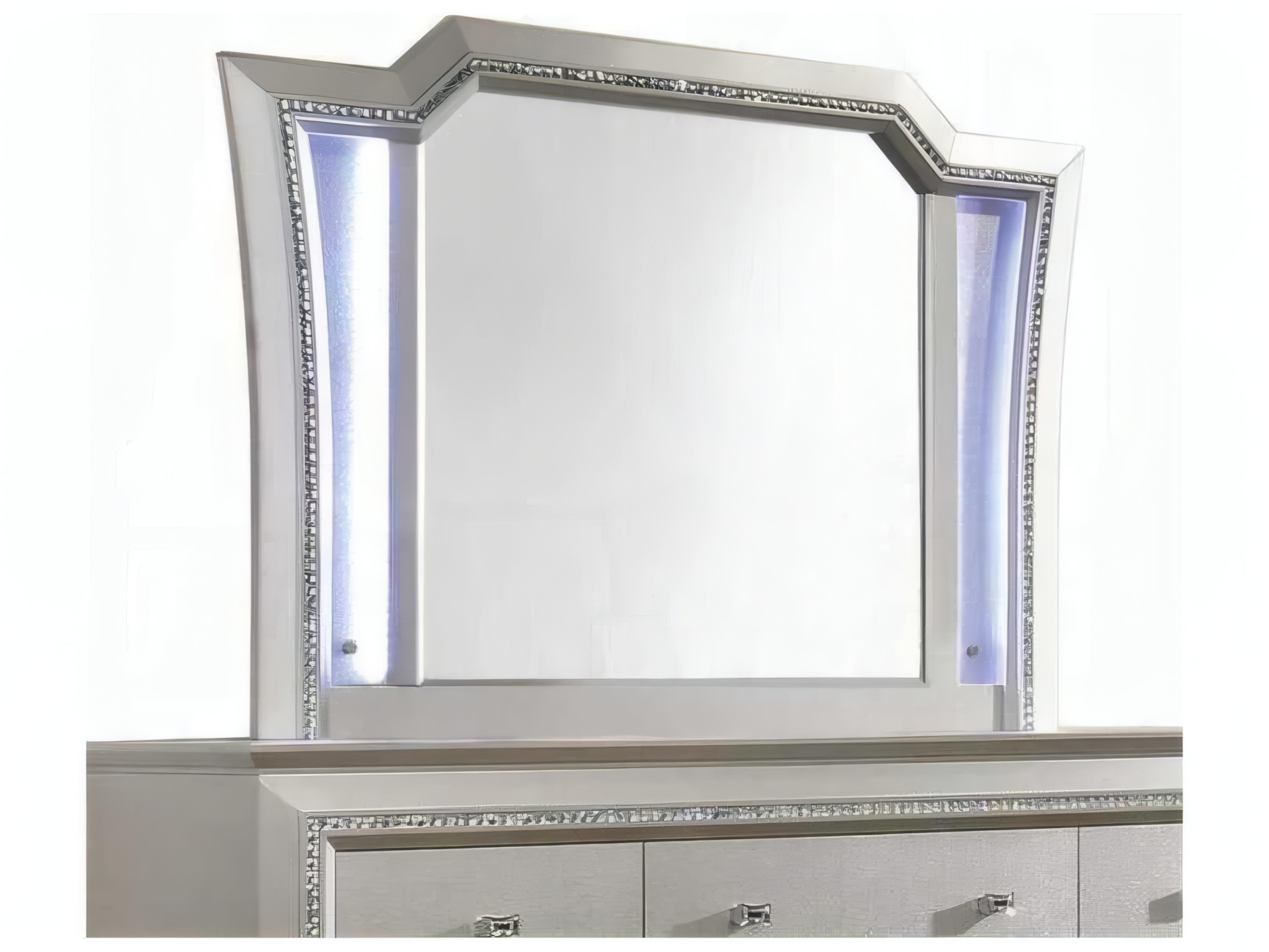 Acme Furniture Kaitlyn Led Champagne Dresser Mirror