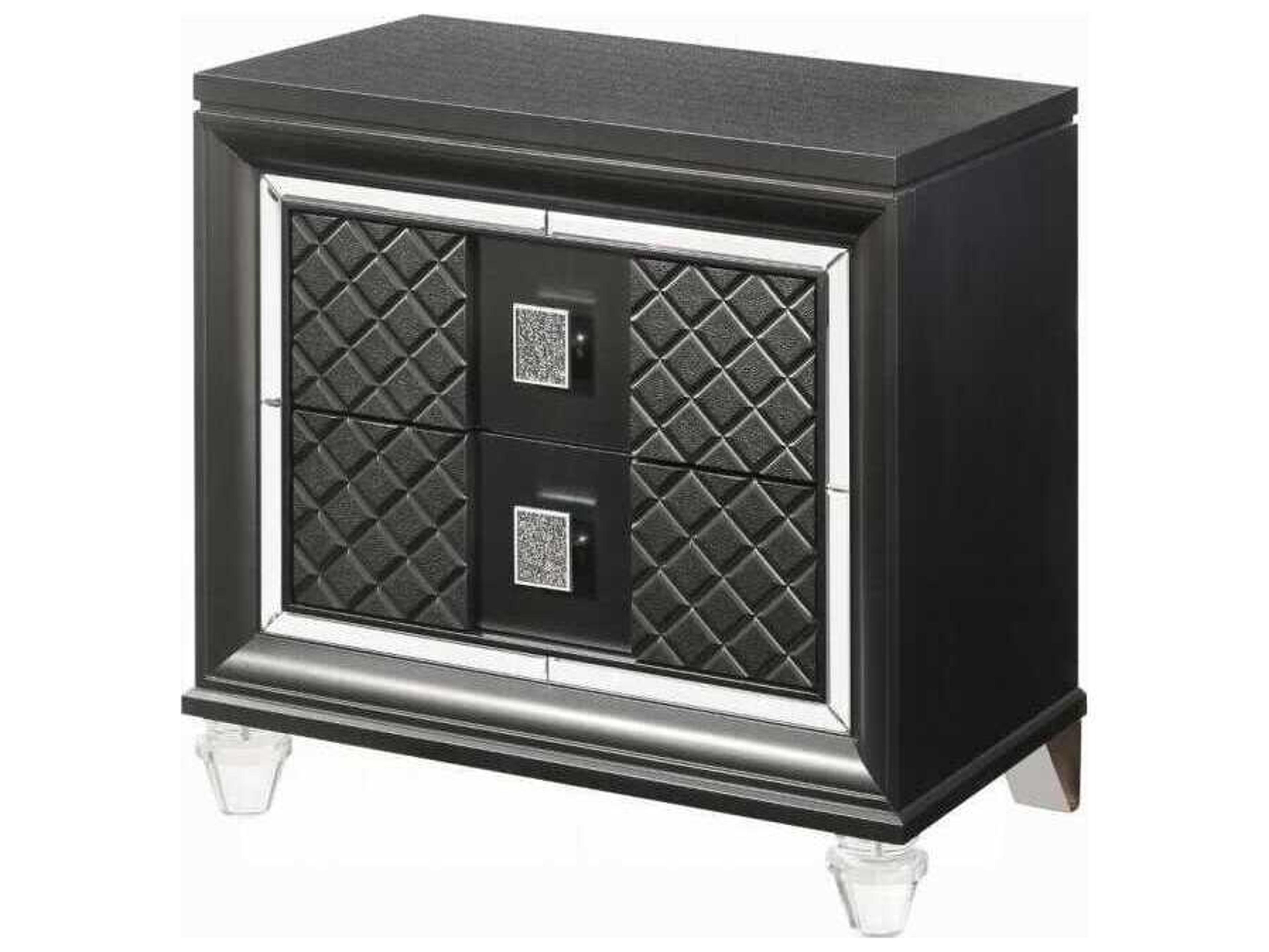 Acme Furniture Sawyer 2-Drawers Solid Wood Nightstand