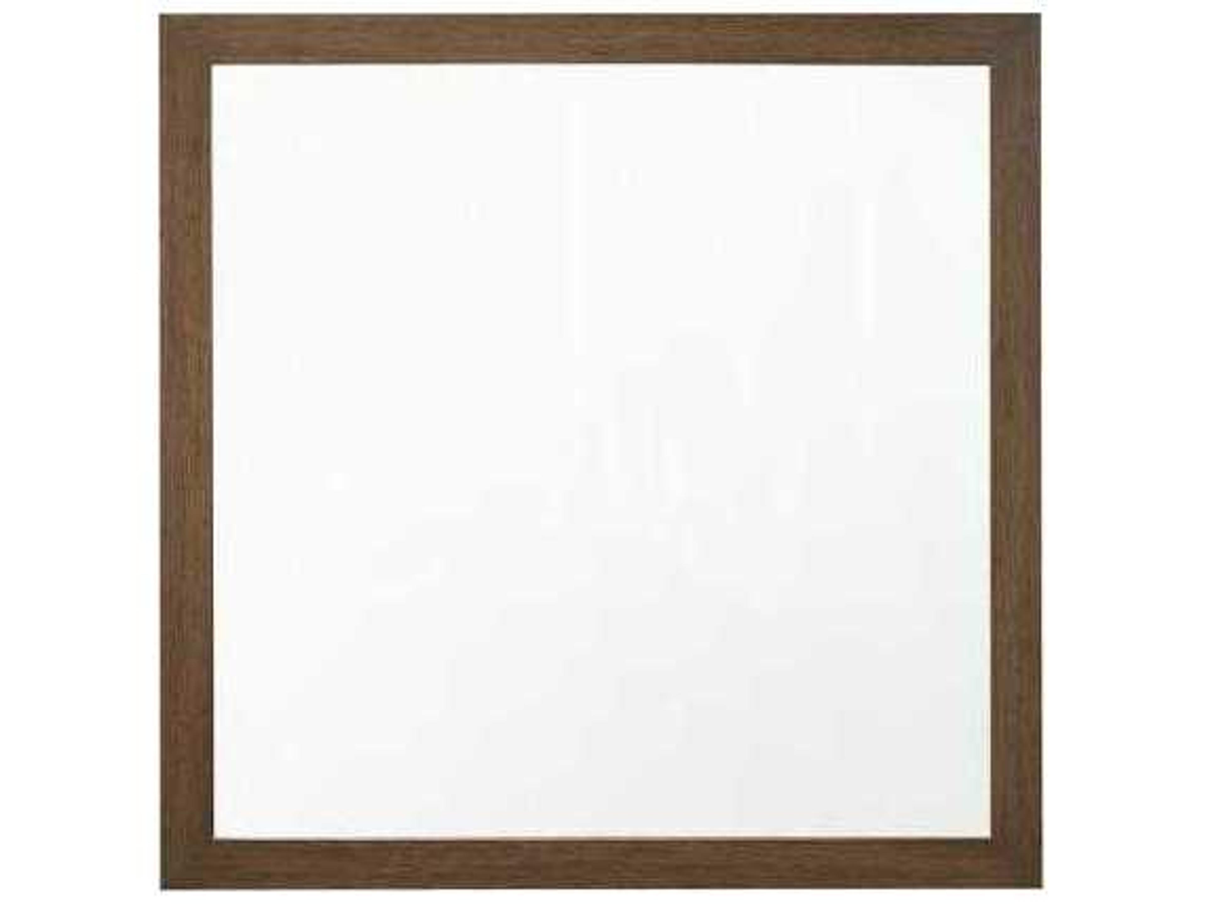 Acme Furniture Miquell Oak Square Wall Mirror