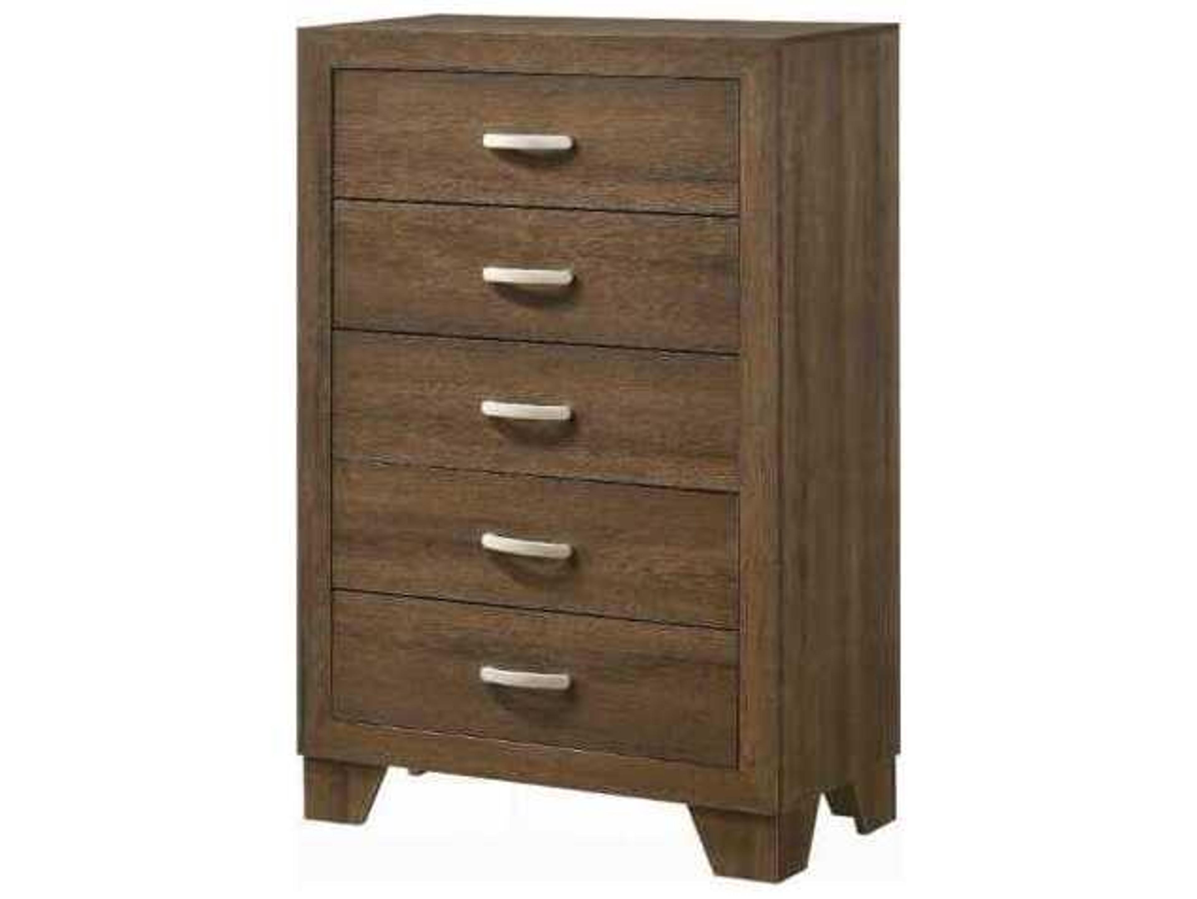 Acme Furniture Miquell Oak Brown Wood Accent Chest