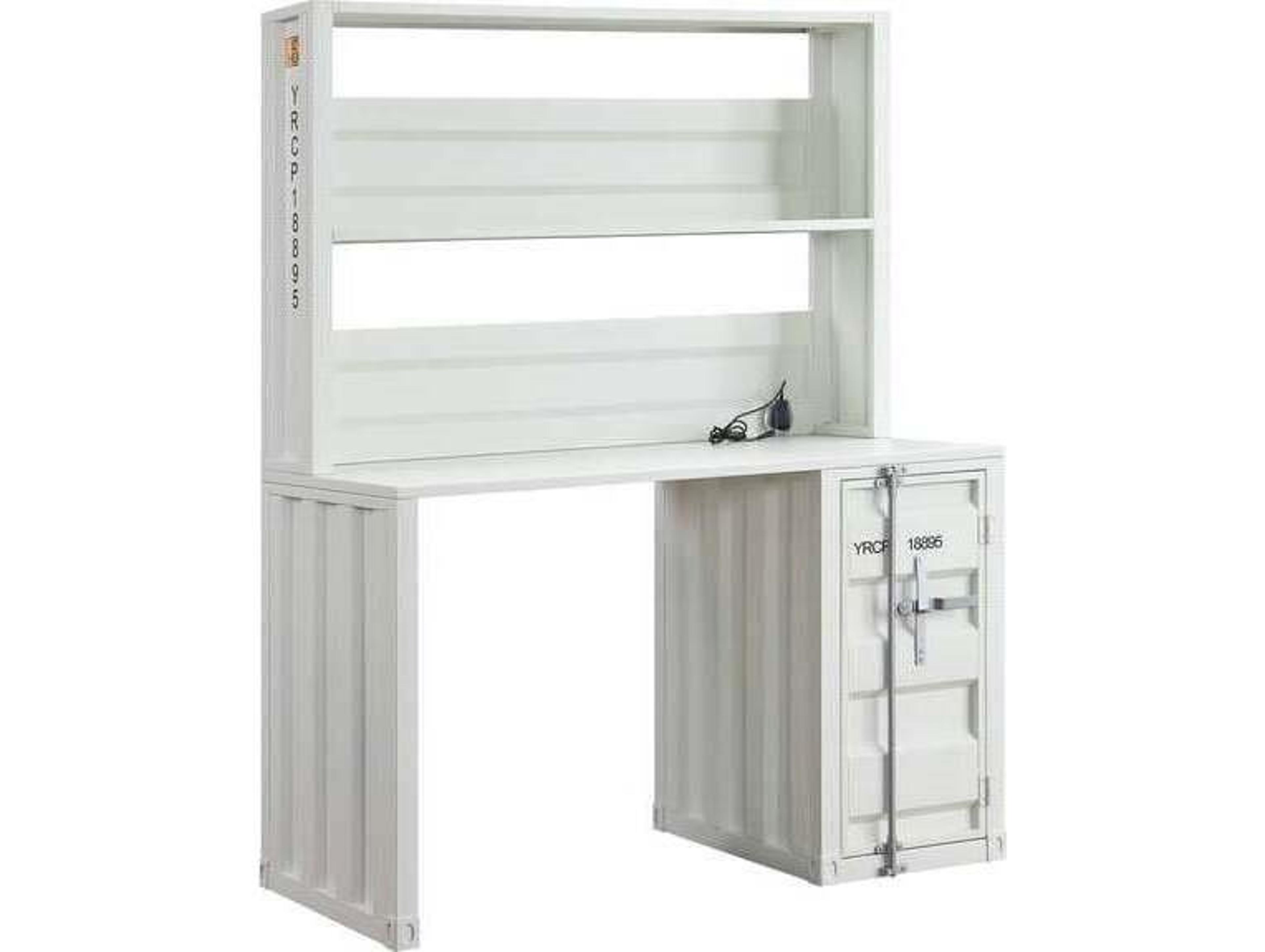 Acme Furniture Cargo White Writing Desk